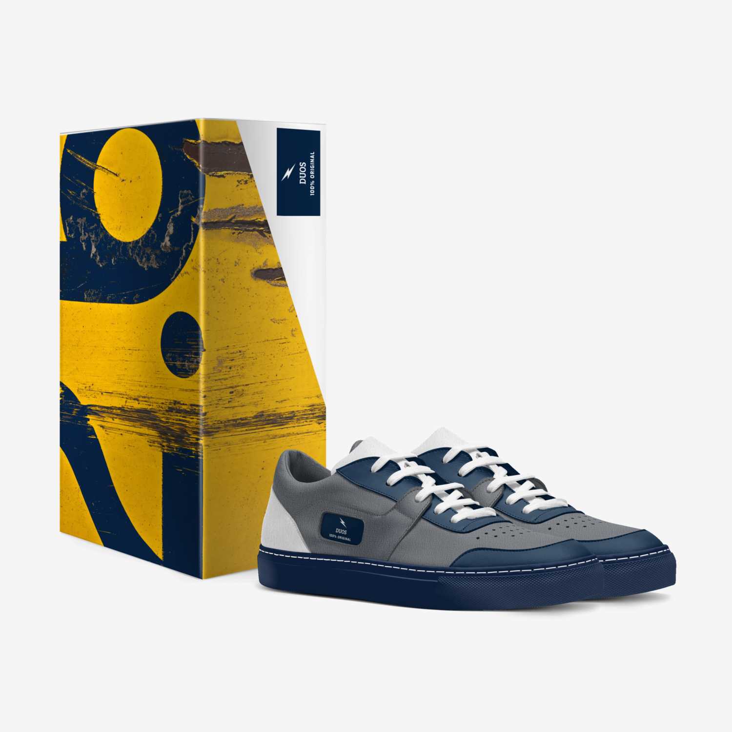Duos custom made in Italy shoes by Josh Collard | Box view