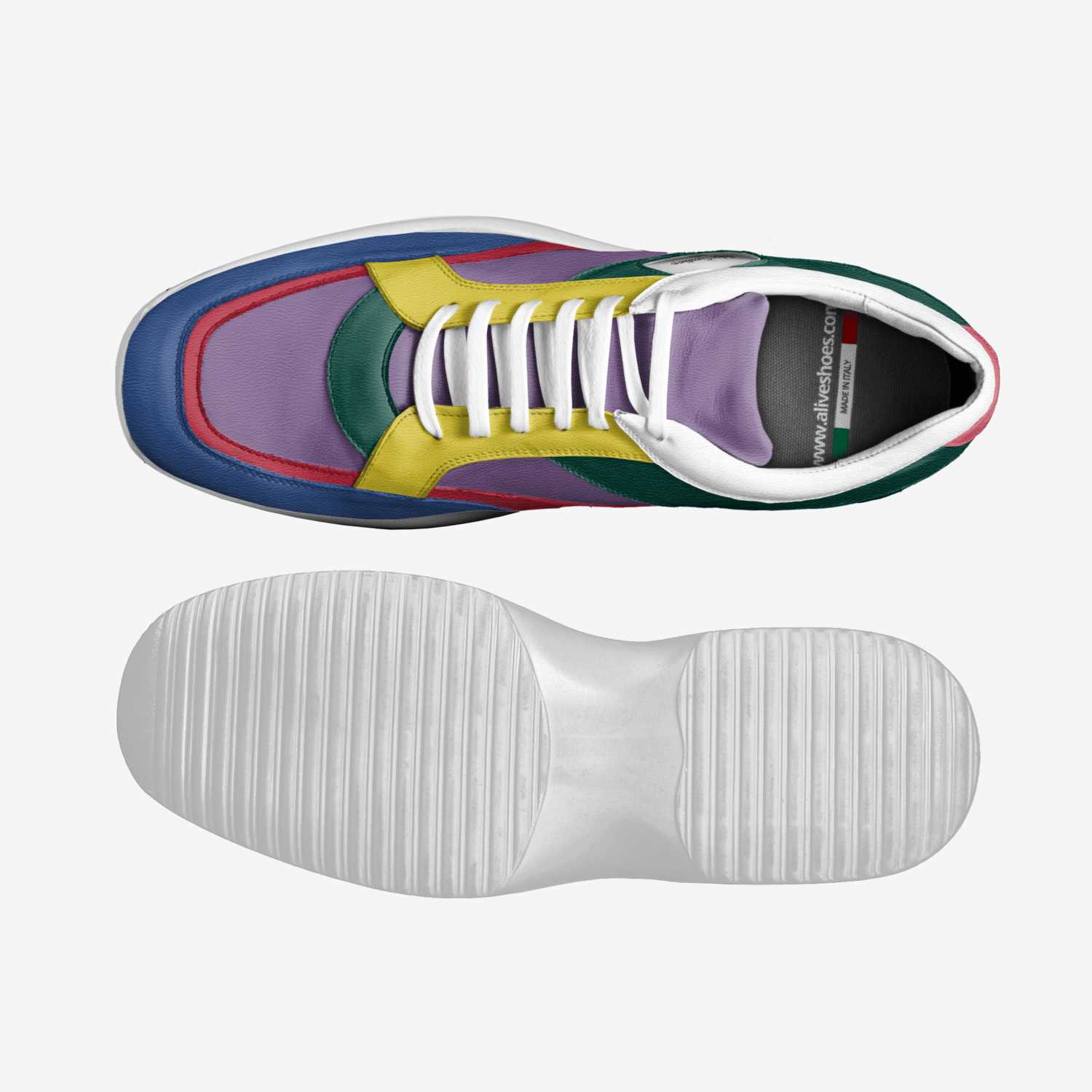 Alafae muse shoes custom made in Italy shoes by Emily A Dinwiddie | Top view