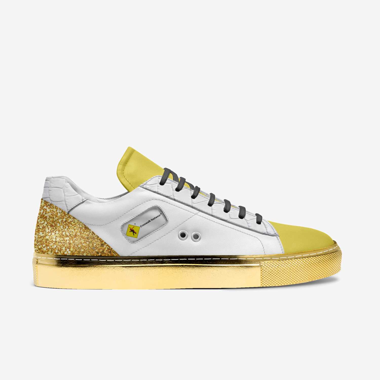 Crosswalk footwear custom made in Italy shoes by Lolita Valento | Side view