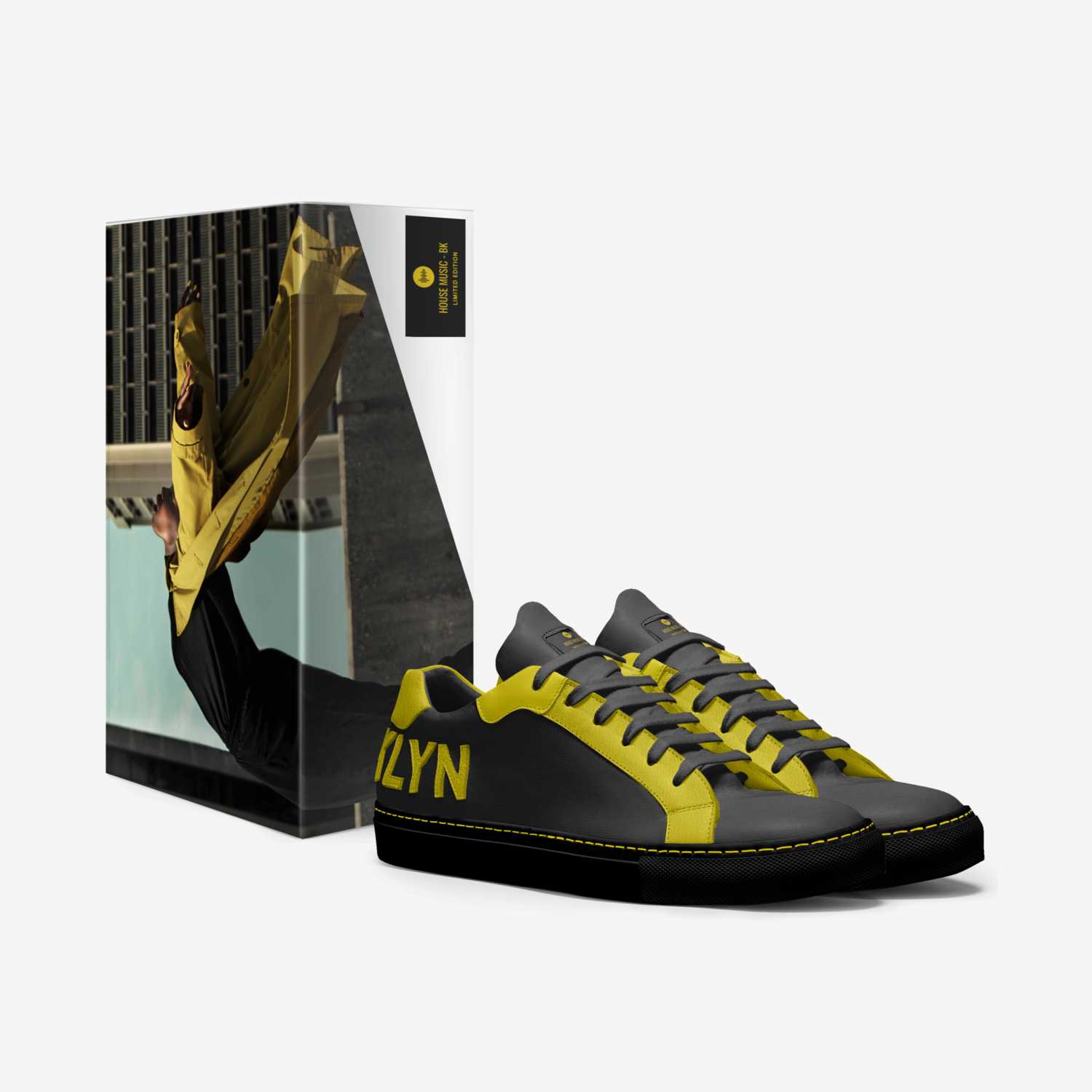 House Music - BK custom made in Italy shoes by Lyn The Diva Lyn | Box view