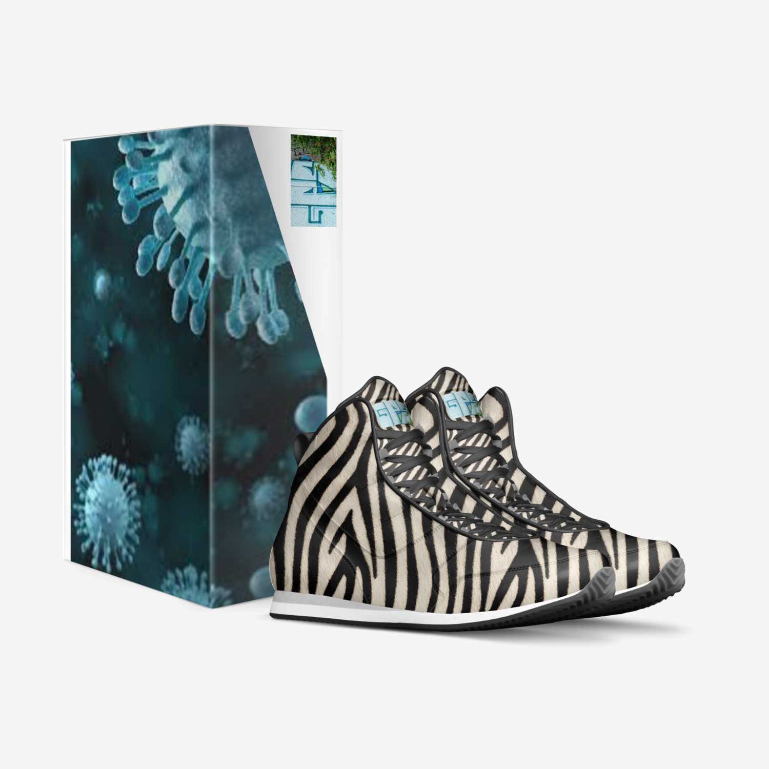 Zoombie Quarantine custom made in Italy shoes by Gps Gregory Paul Smith | Box view