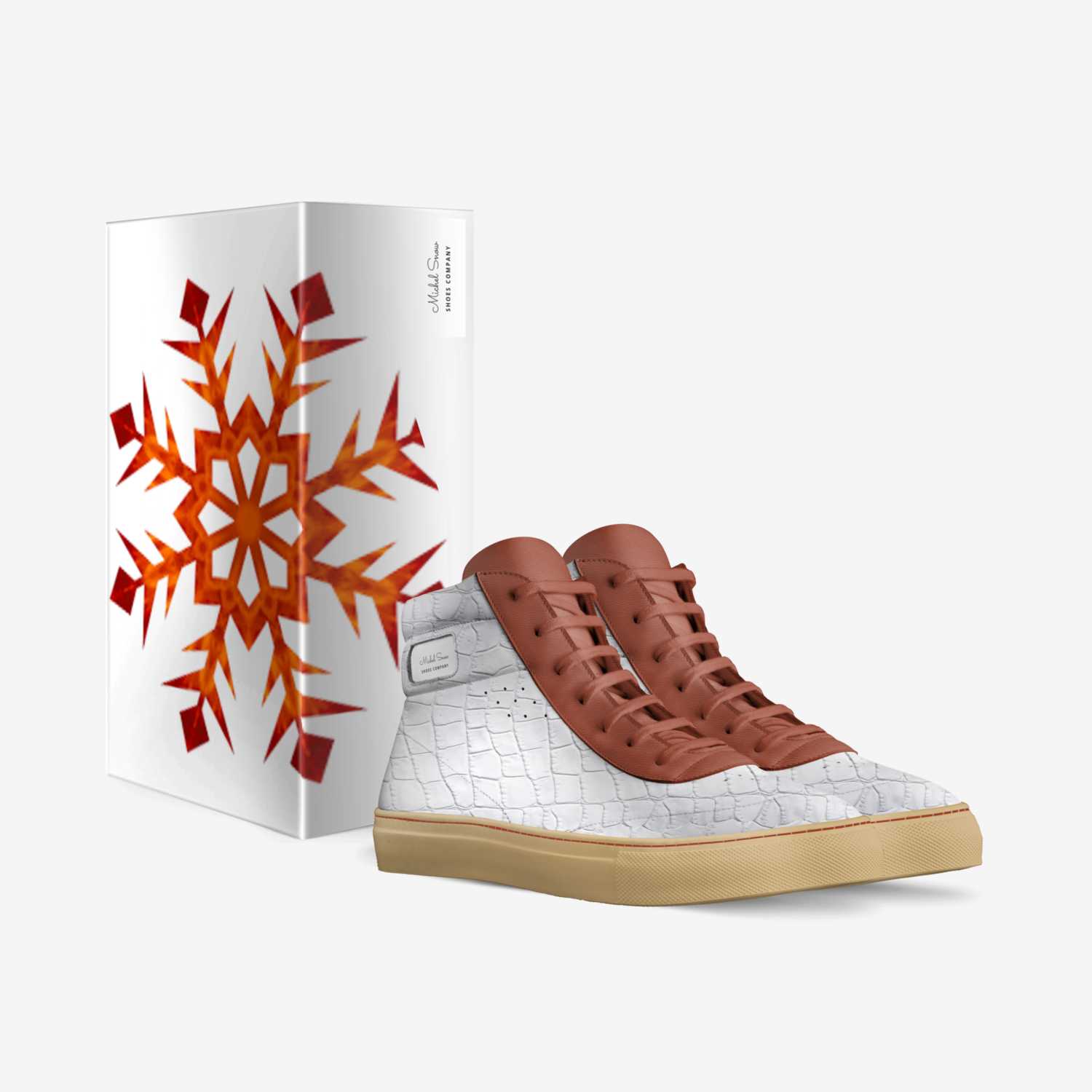 Michel Snow custom made in Italy shoes by Mashile Dunbar | Box view