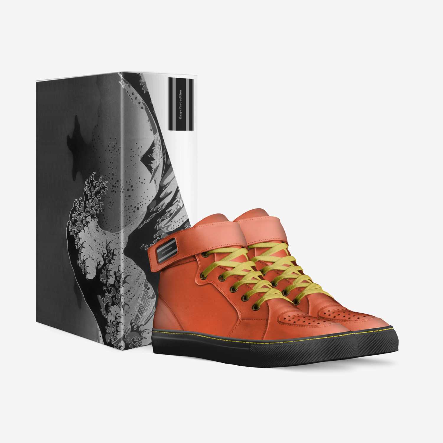 Eazyz fast edition custom made in Italy shoes by Oriana Haliski | Box view