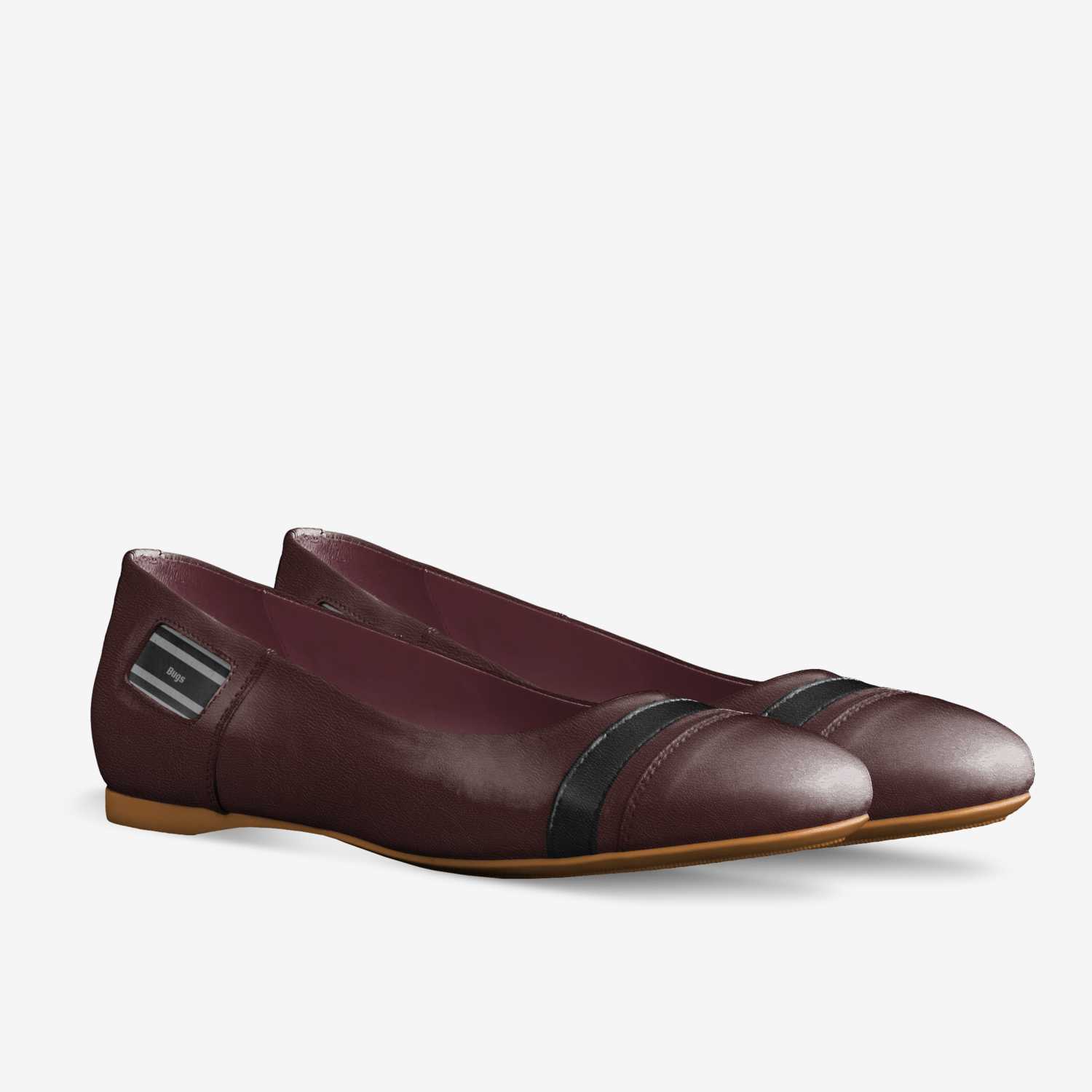 Bugs custom made in Italy shoes by Oriana Haliski | Double view
