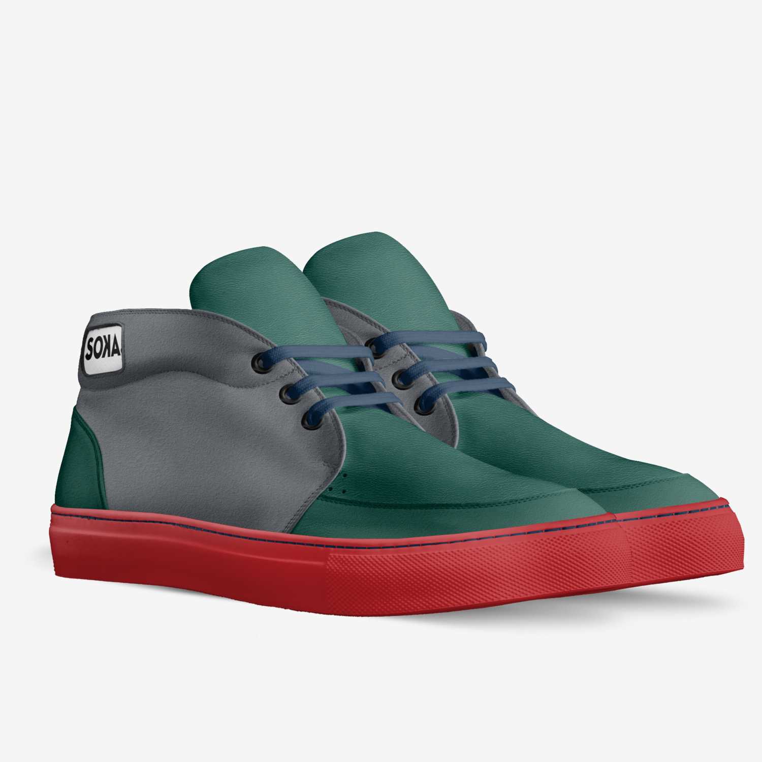 SOKA custom made in Italy shoes by Agus Sudono | Double view
