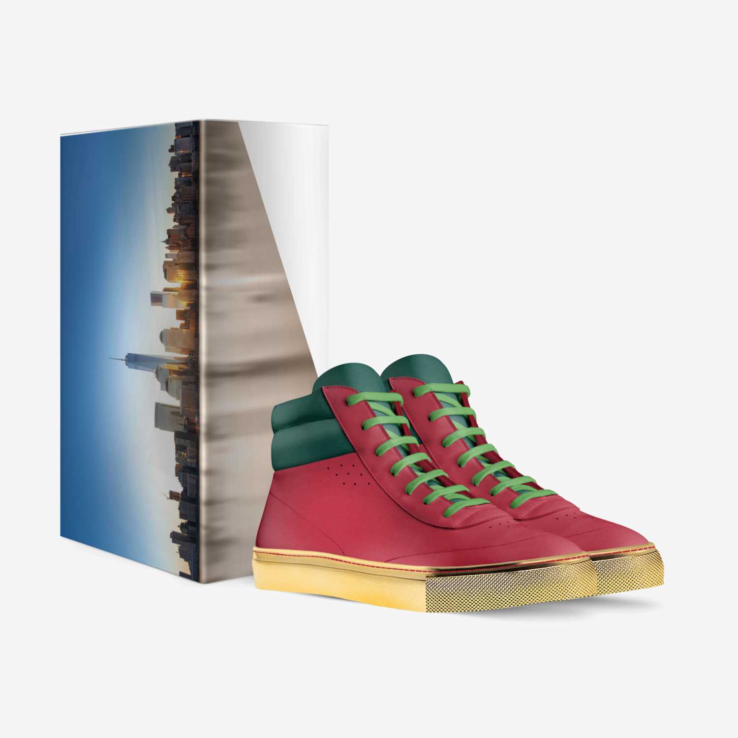 Salvatore Komanya  custom made in Italy shoes by Nicholas Minanago | Box view