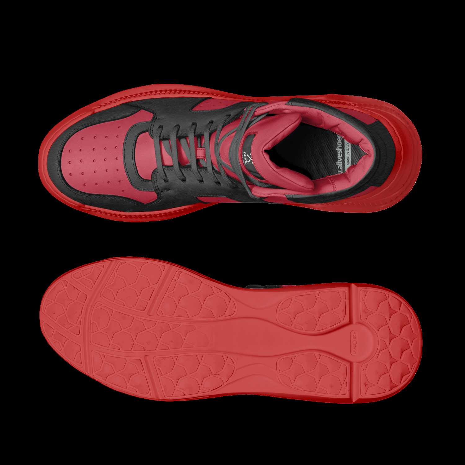 demonic tennis shoes