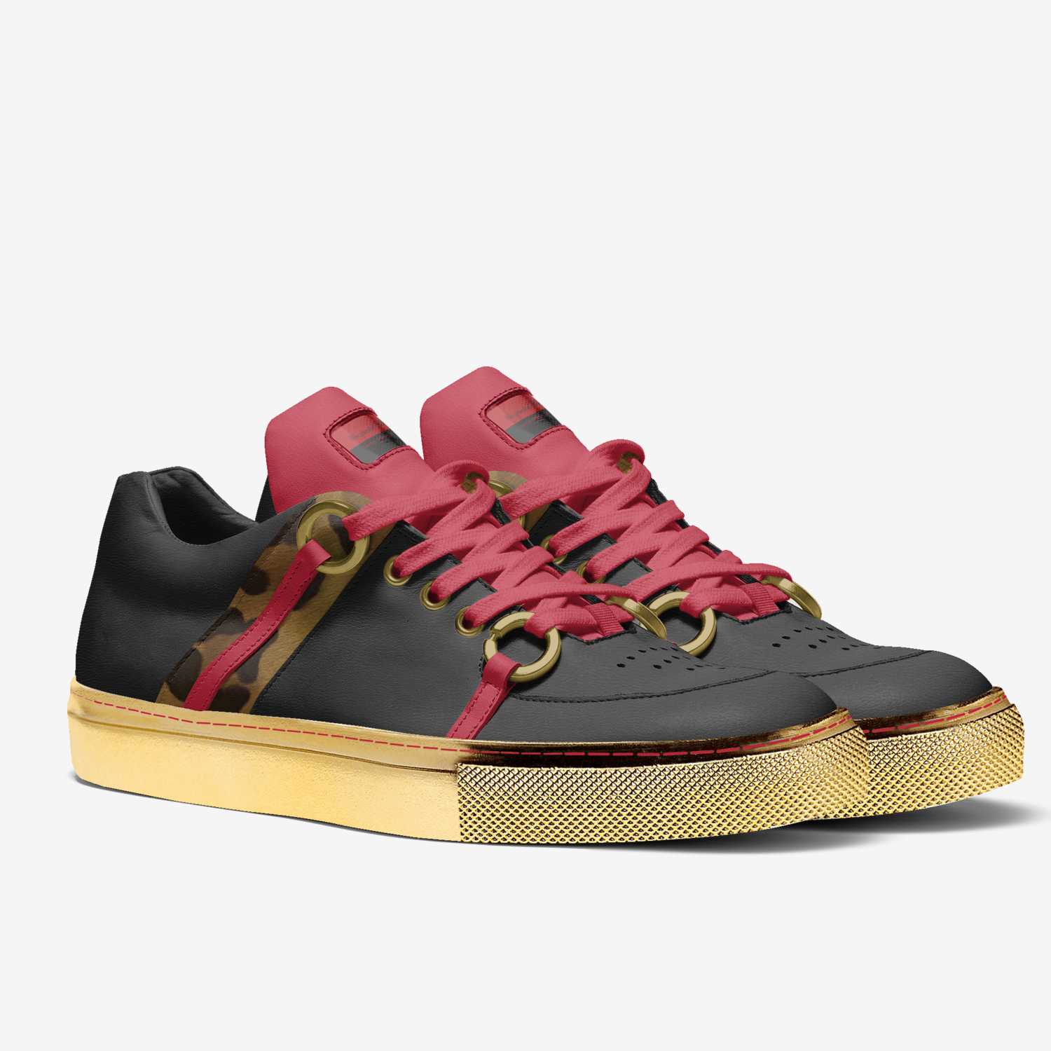 Unexpected Kings  custom made in Italy shoes by Greg Buchanan | Double view
