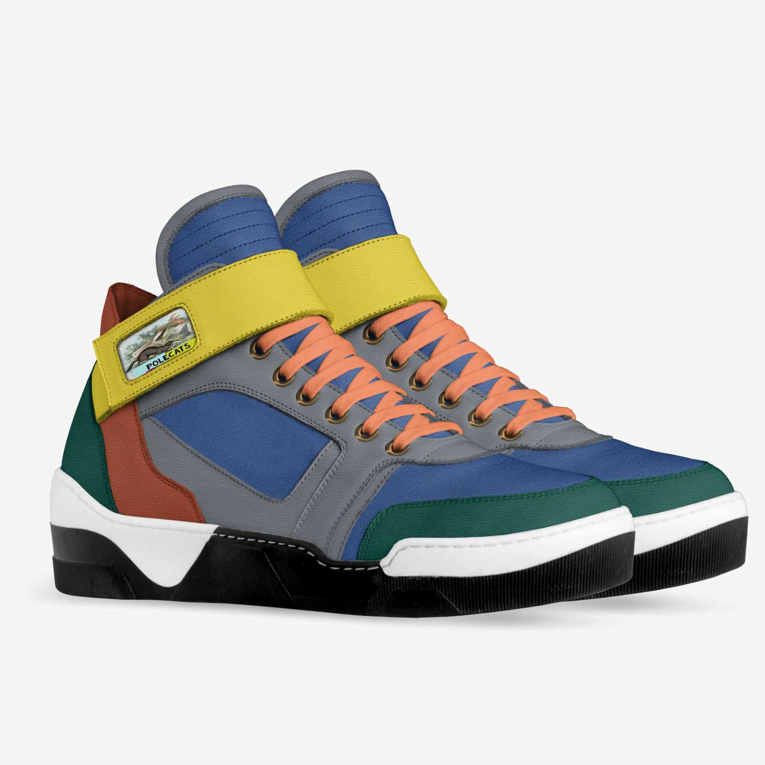Polecats custom made in Italy shoes by Karen Poley | Double view