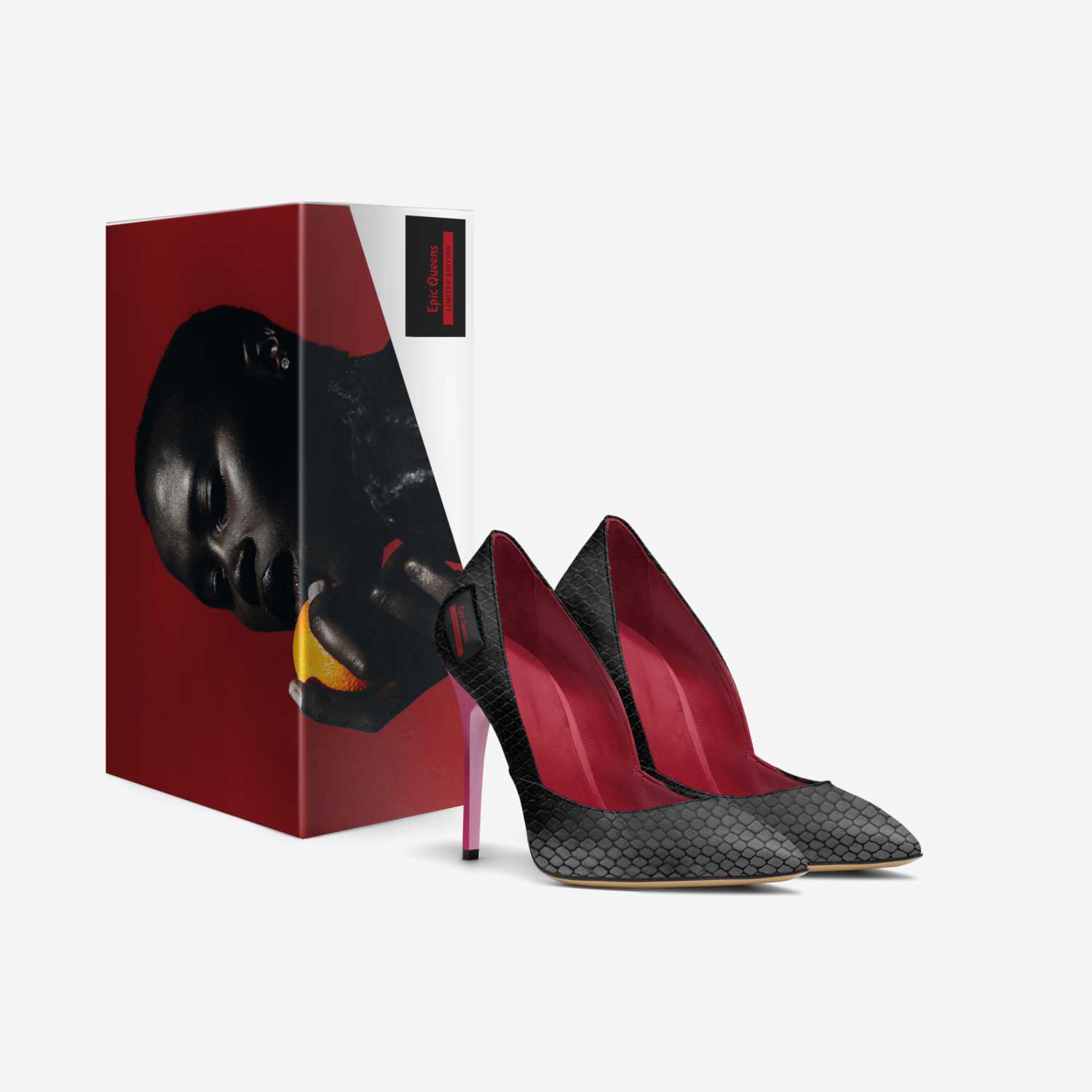 Epic Queens  custom made in Italy shoes by Epics Llc | Box view
