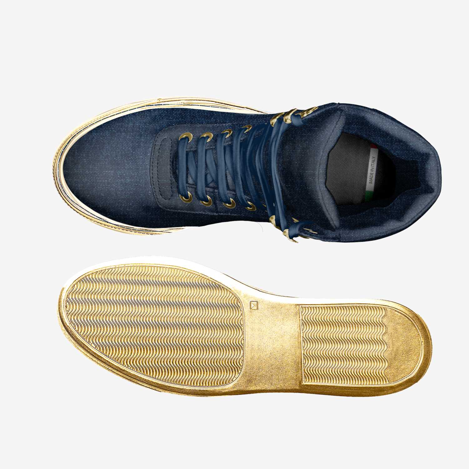 GORE:GOLD custom made in Italy shoes by Ashwin Gore | Top view
