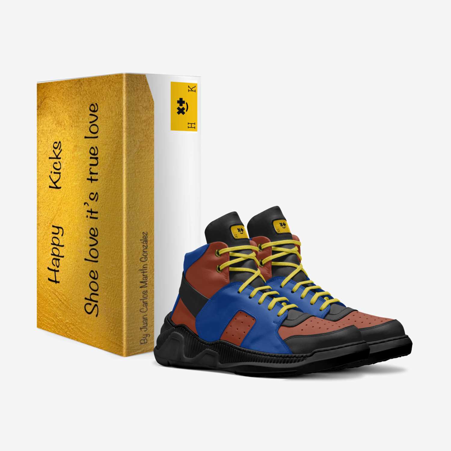 HappyKicks custom made in Italy shoes by Juan Carlos Martin | Box view