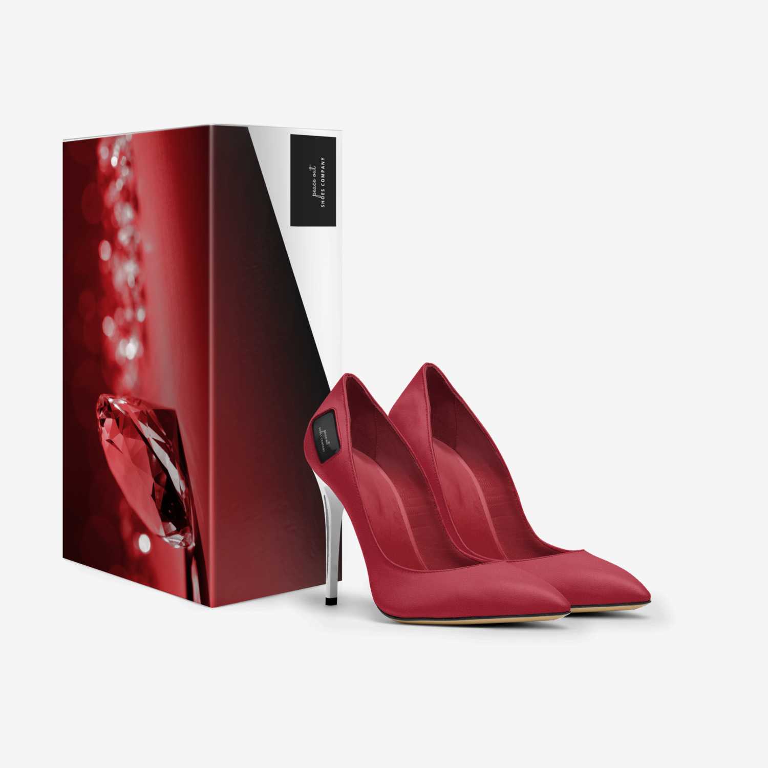 amor custom made in Italy shoes by Teresa Monroe | Box view