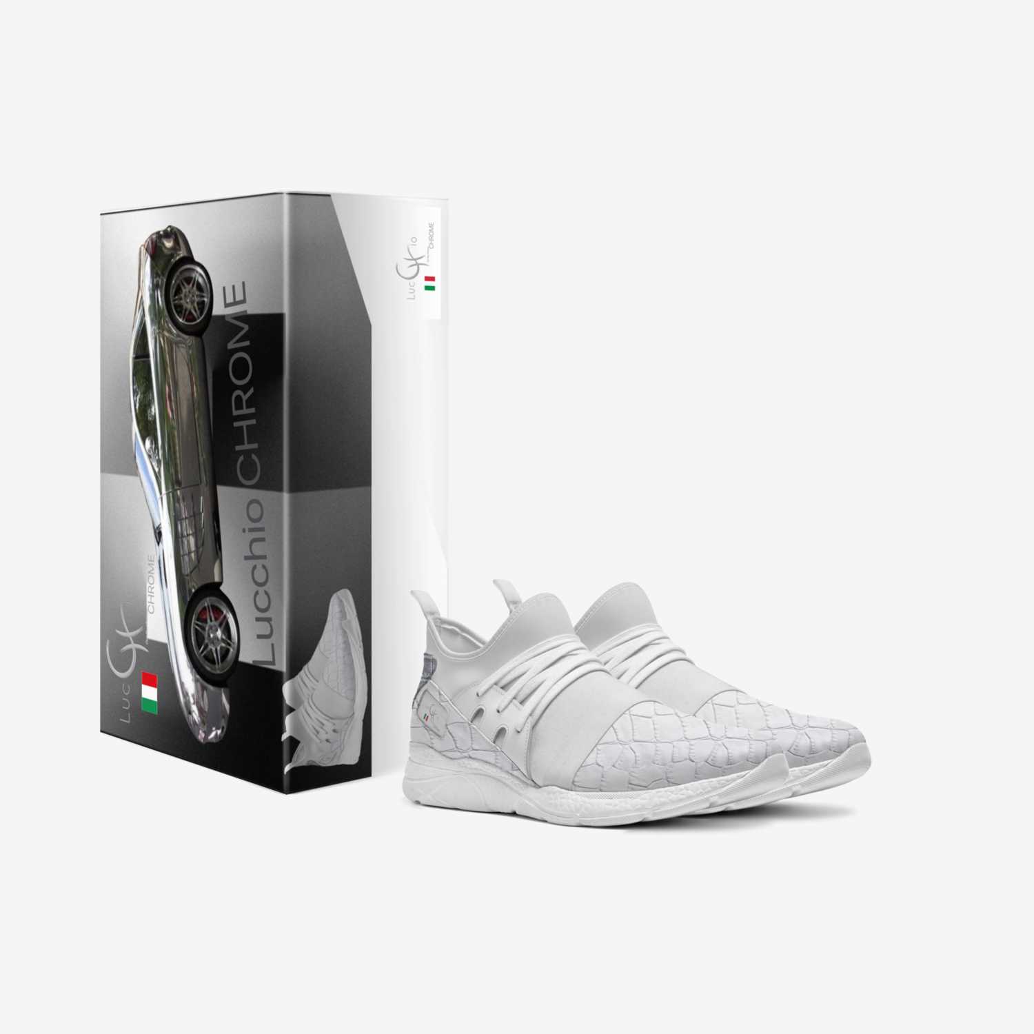LUCCHIO CHROME custom made in Italy shoes by Chris Hurst | Box view
