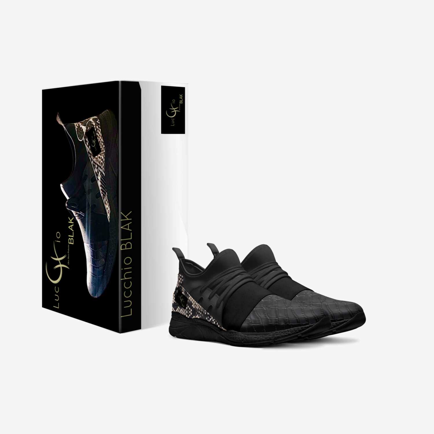 LUCCHIO BLAK custom made in Italy shoes by Chris Hurst | Box view
