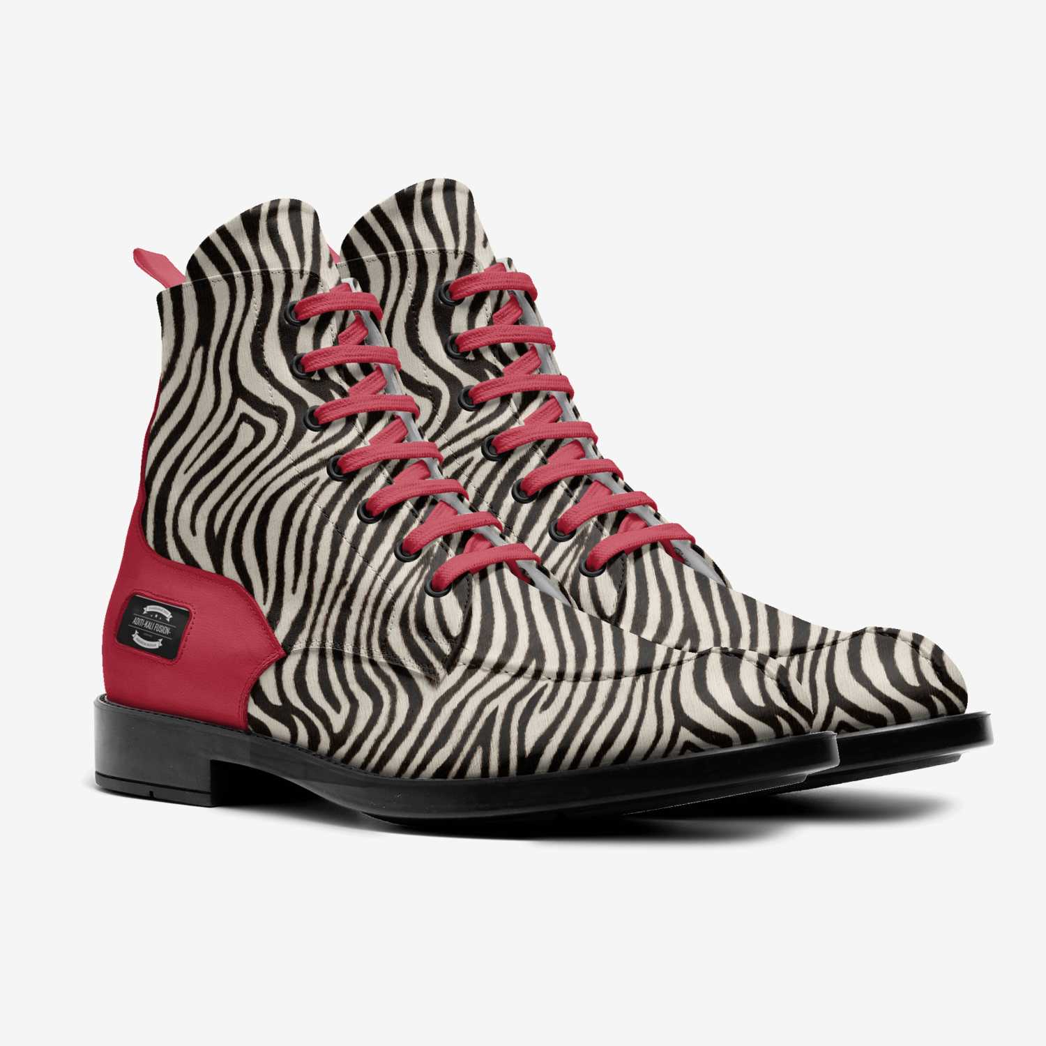 ADITI-KALI FUSION- custom made in Italy shoes by Aditi-kali Of Wonkey Donkey Bazaar | Double view