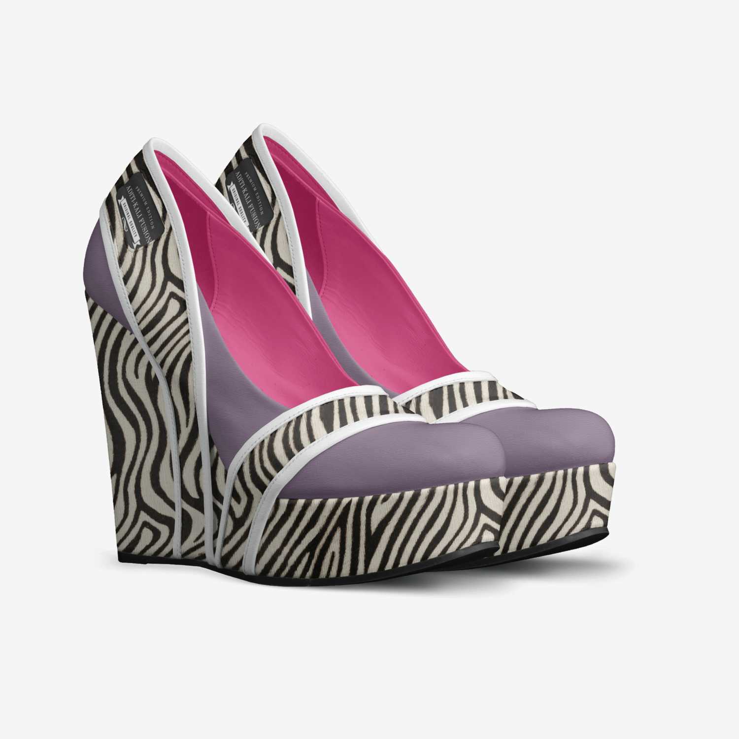 aditi-kali fusion custom made in Italy shoes by Aditi-kali Of Wonkey Donkey Bazaar | Double view
