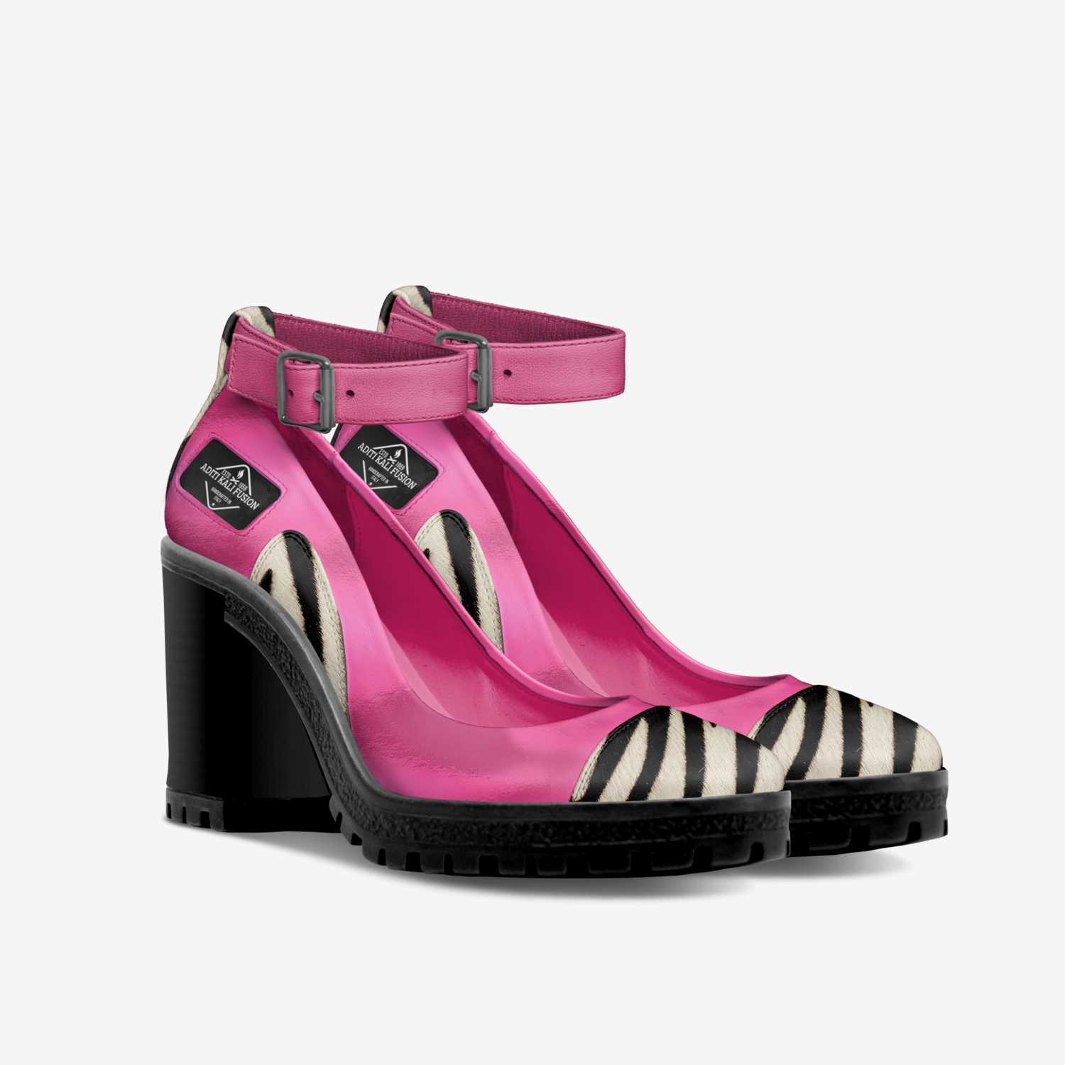 aditi kali fusion custom made in Italy shoes by Aditi-kali Of Wonkey Donkey Bazaar | Double view