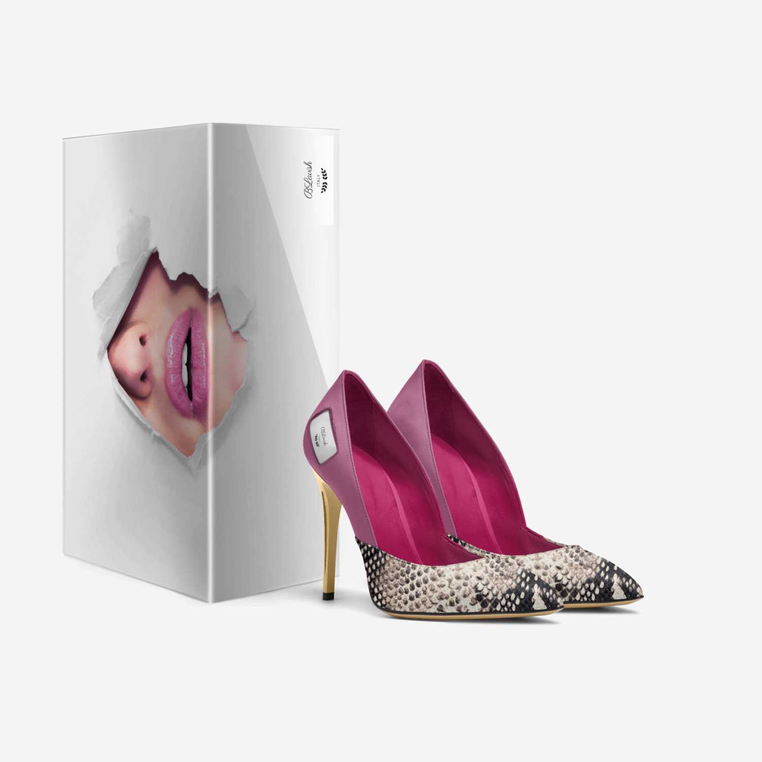 BLavish custom made in Italy shoes by Kimberly Myers | Box view