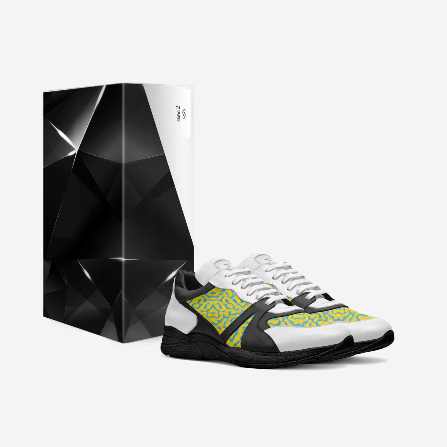 exerc 2 custom made in Italy shoes by Narvell Allen | Box view