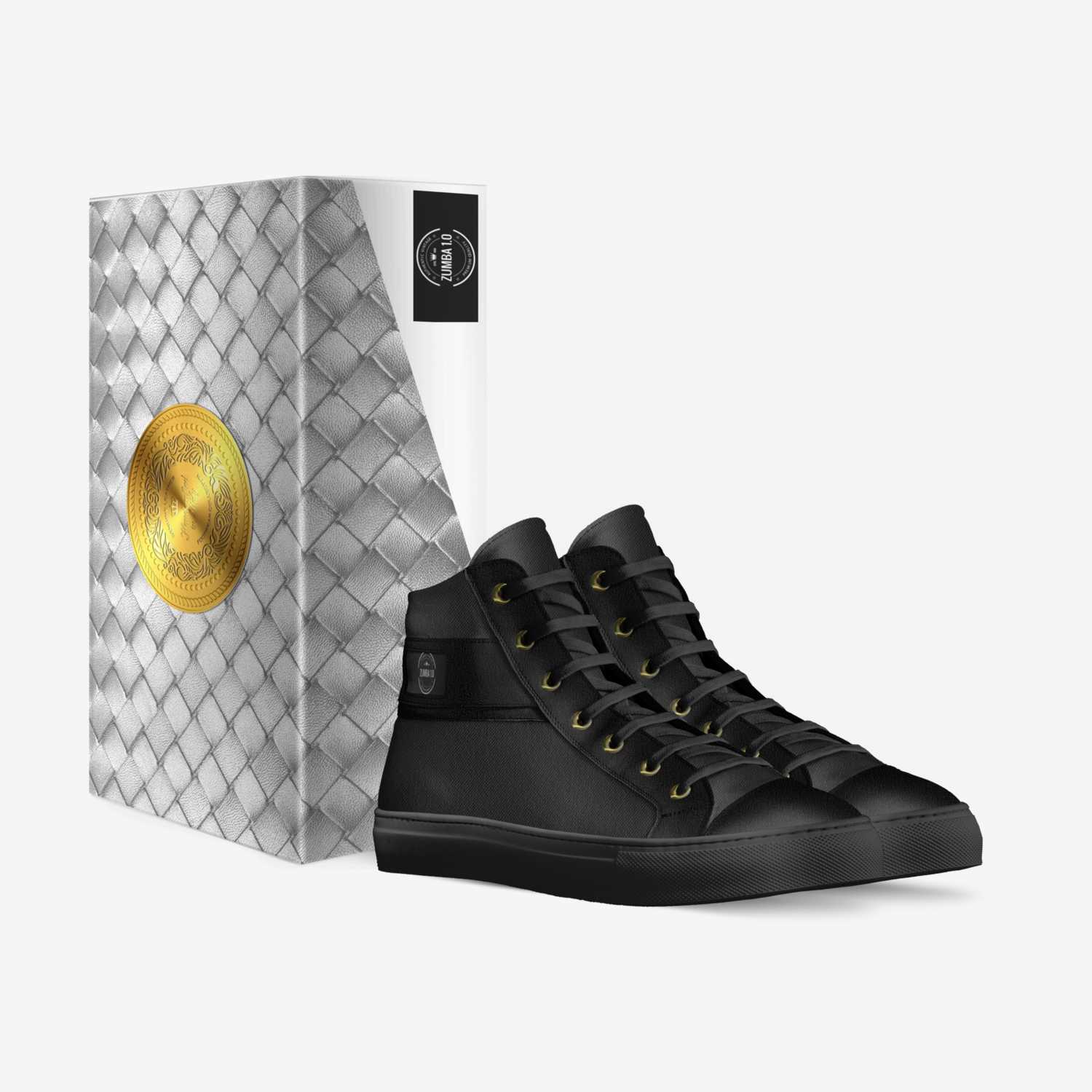 Zumba 1.0 custom made in Italy shoes by Brian Spooner Jr Brian Spooner Jr | Box view