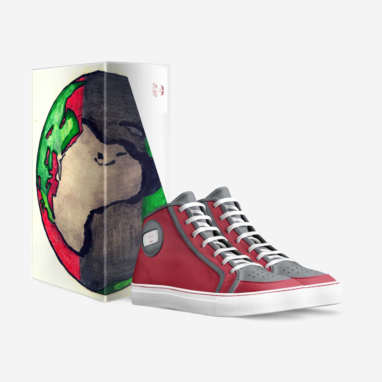 K-L custom made in Italy shoes by Cedric Bailey | Box view