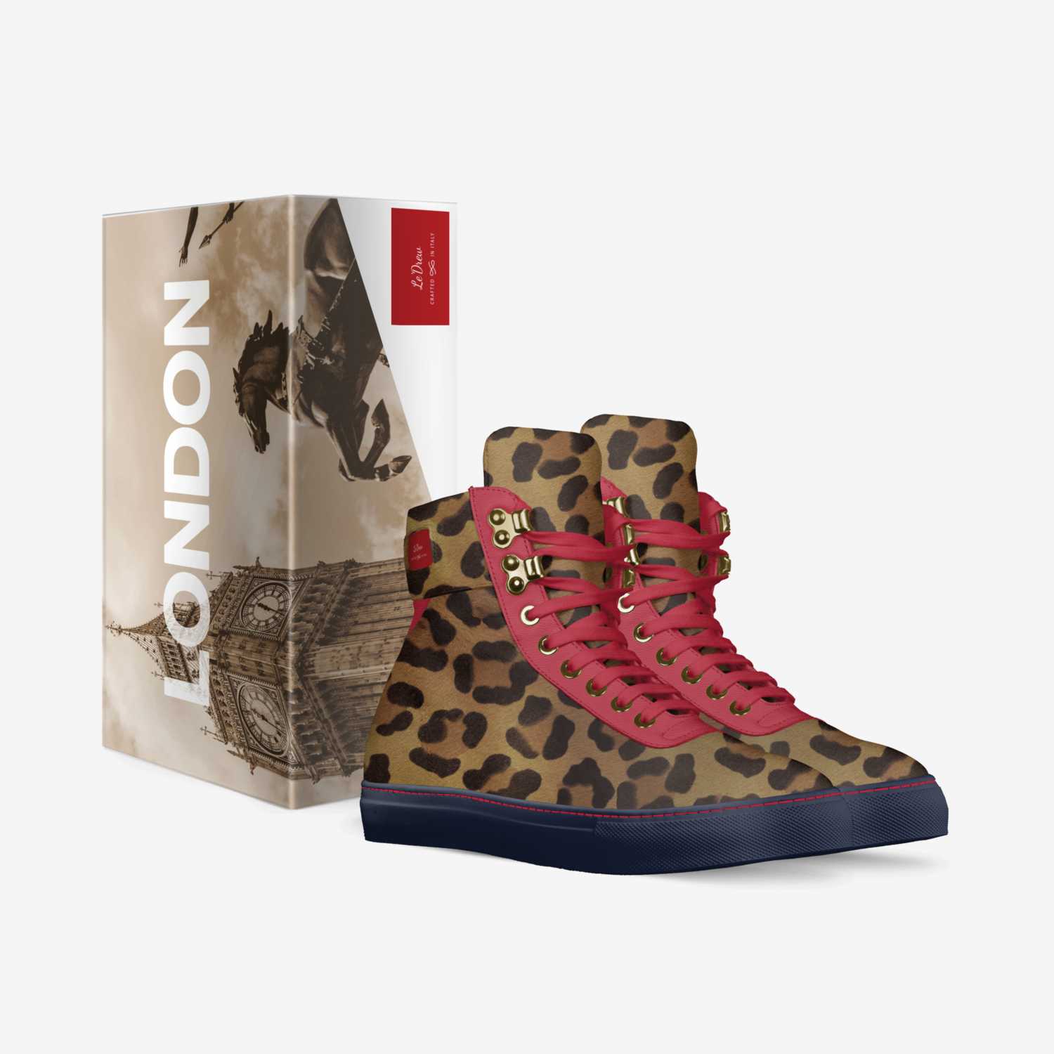 Le'Drew custom made in Italy shoes by Morsell Mcduffie | Box view