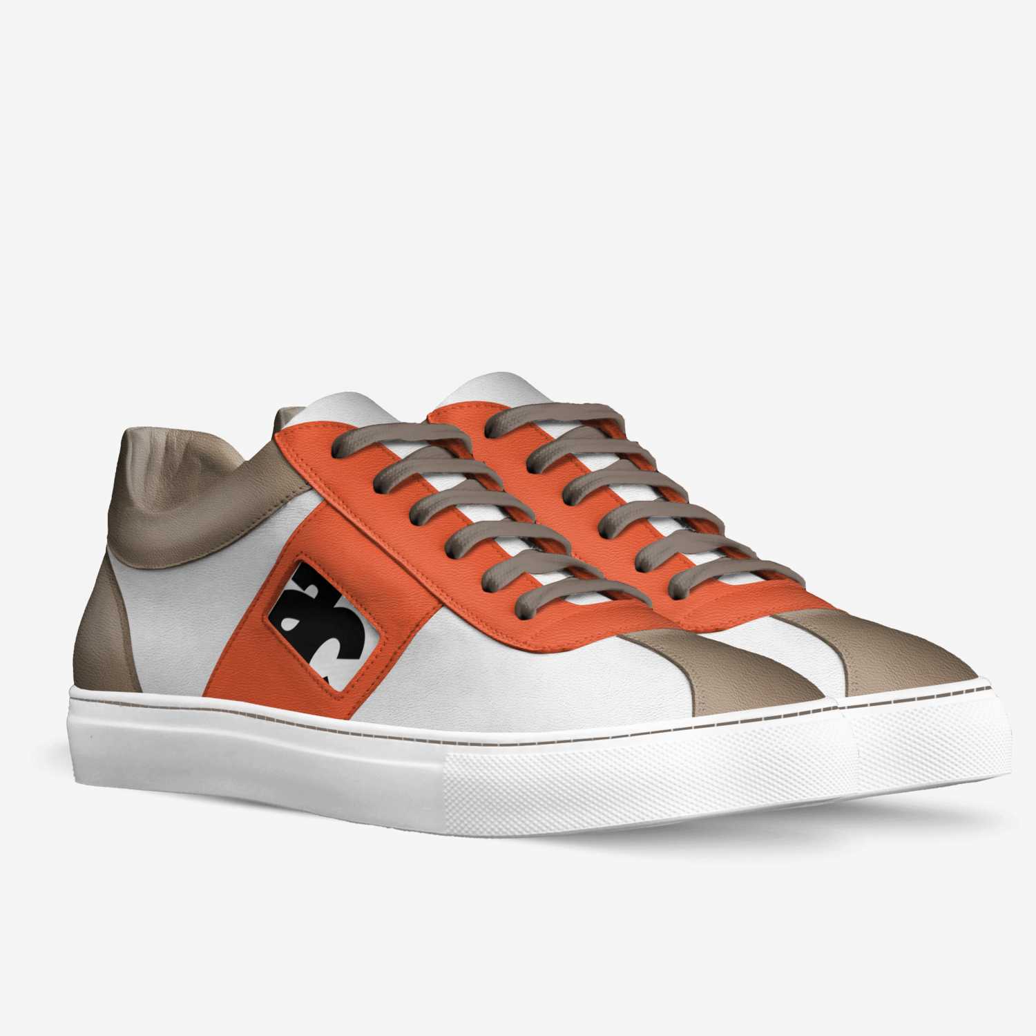 AC SNEAKER custom made in Italy shoes by Km Brand | Double view