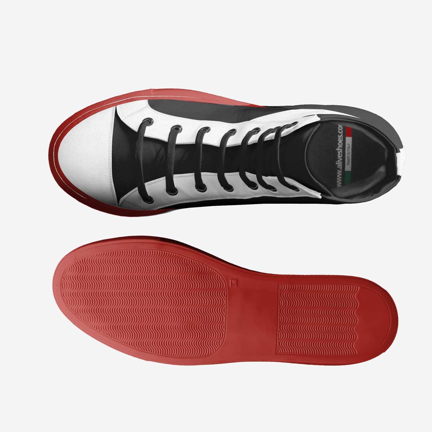 FTR custom made in Italy shoes by Nate Hawkins | Top view