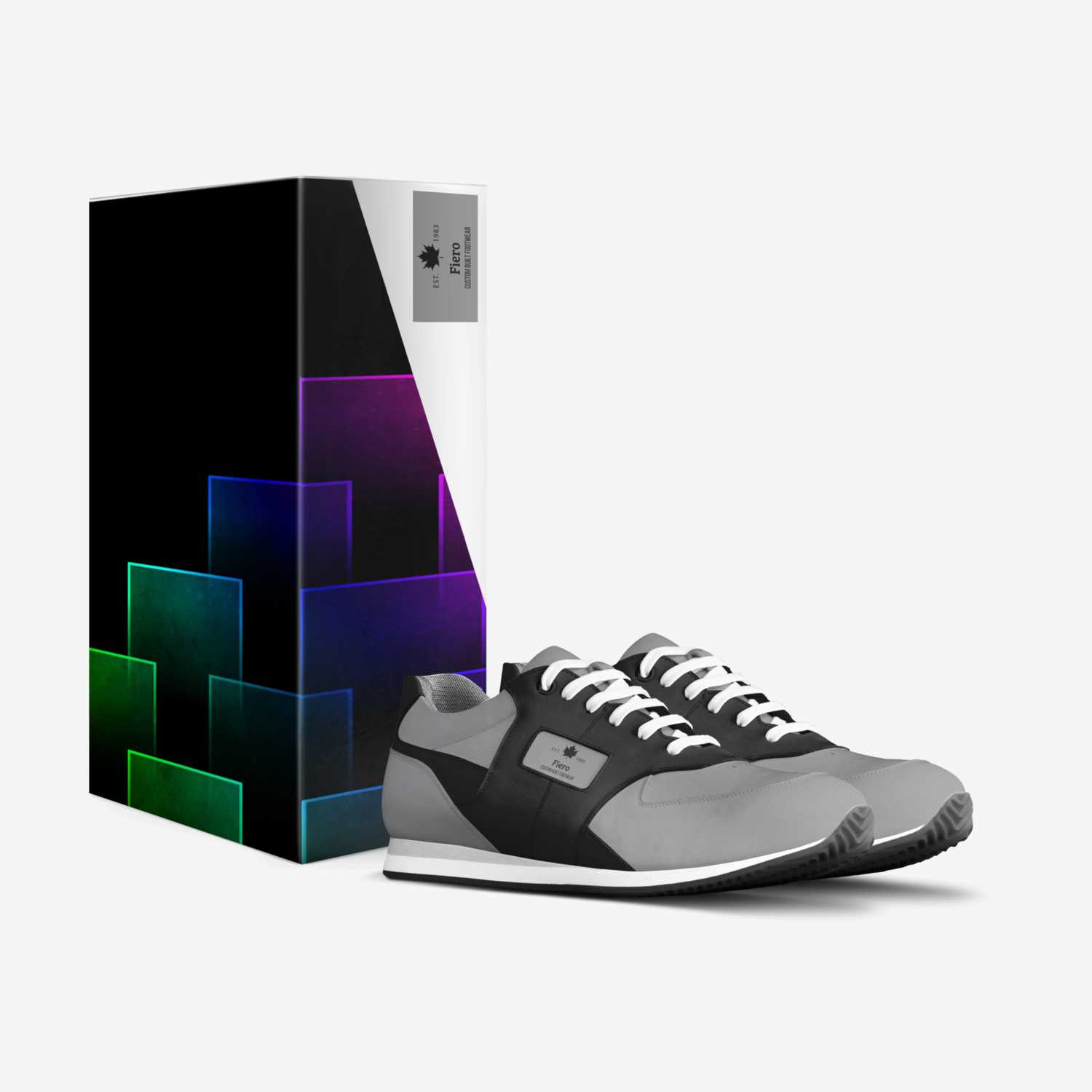 Fiero custom made in Italy shoes by Siddhertha Tapadar | Box view