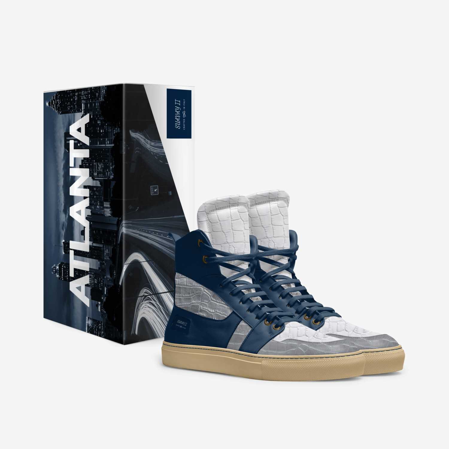 SUAVAY II custom made in Italy shoes by Laron Johnson | Box view