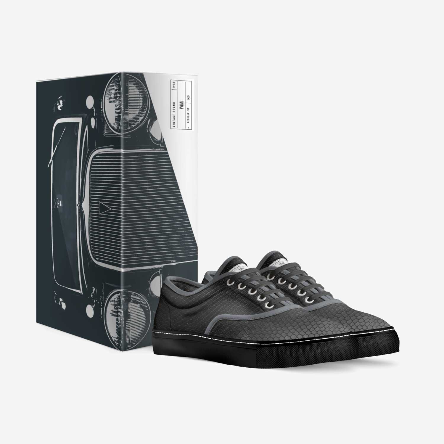 YAMI custom made in Italy shoes by Laron Johnson | Box view