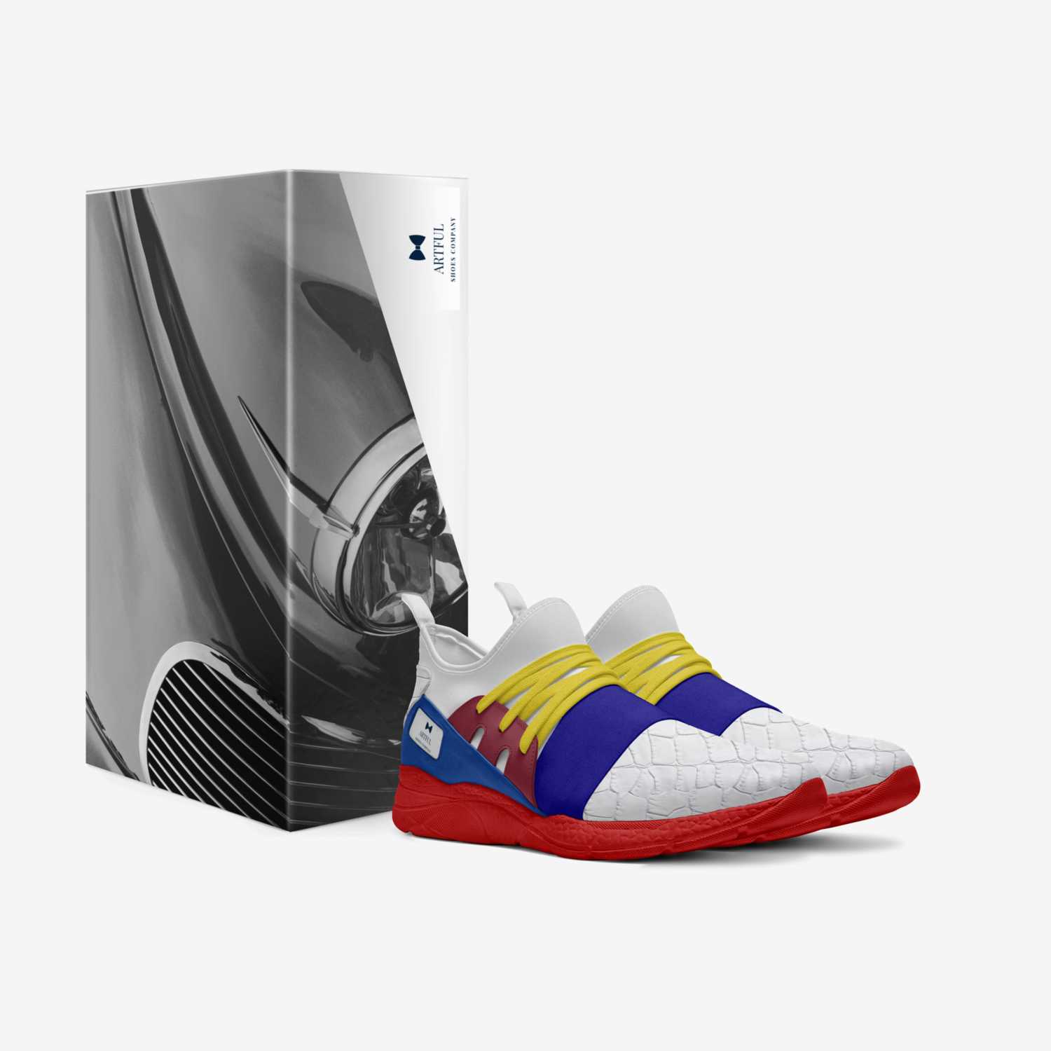 ARTFUL custom made in Italy shoes by Laron Johnson | Box view