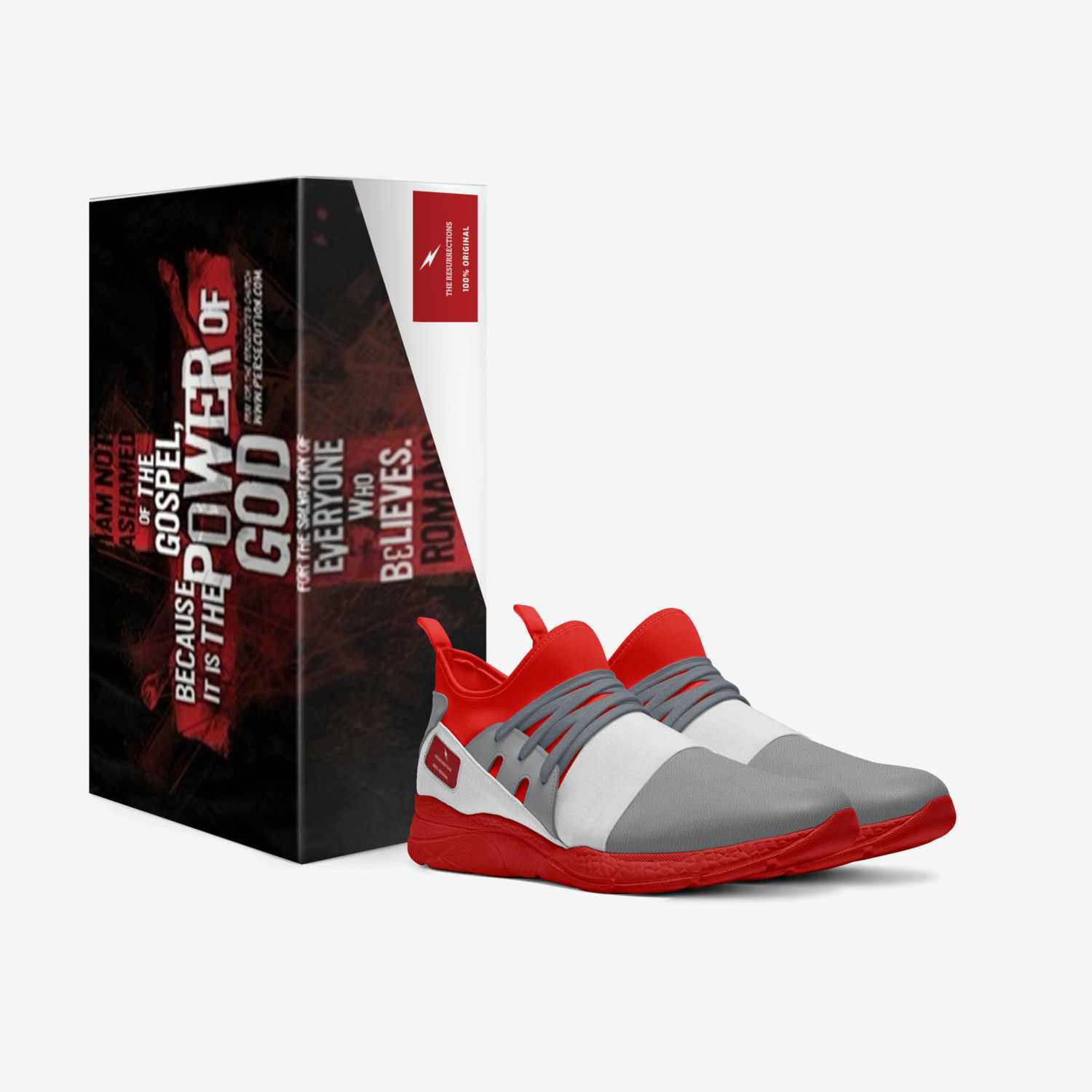 The Resurrections  custom made in Italy shoes by Terrance White | Box view