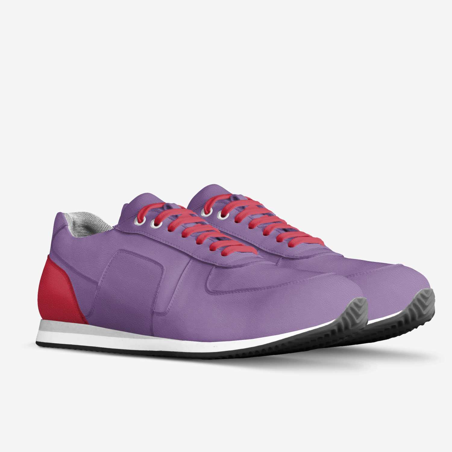 Red Hatter custom made in Italy shoes by Maurice Williams | Double view