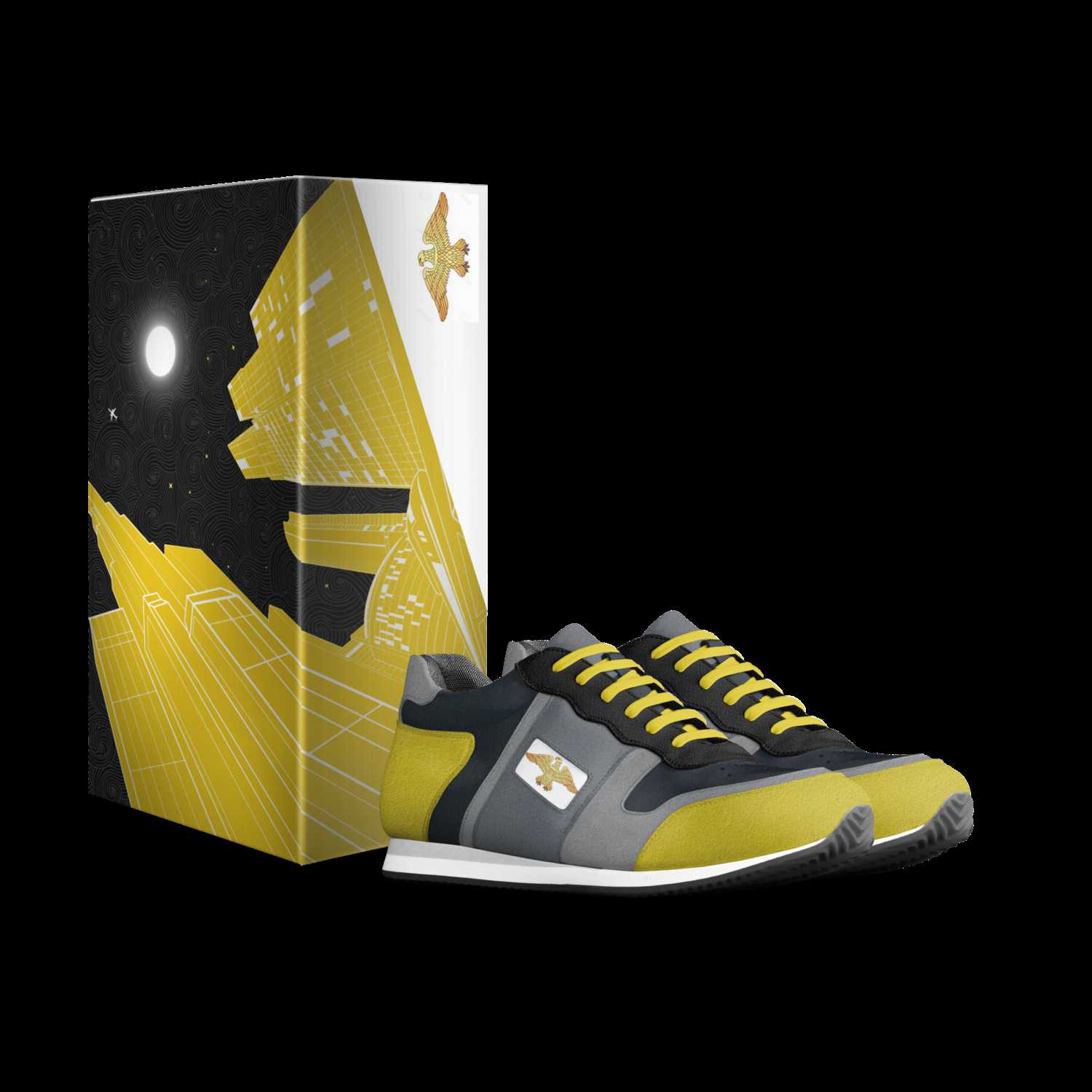 Gold Eagle A Custom Shoe concept by Matt Rielley Mattfrombmah