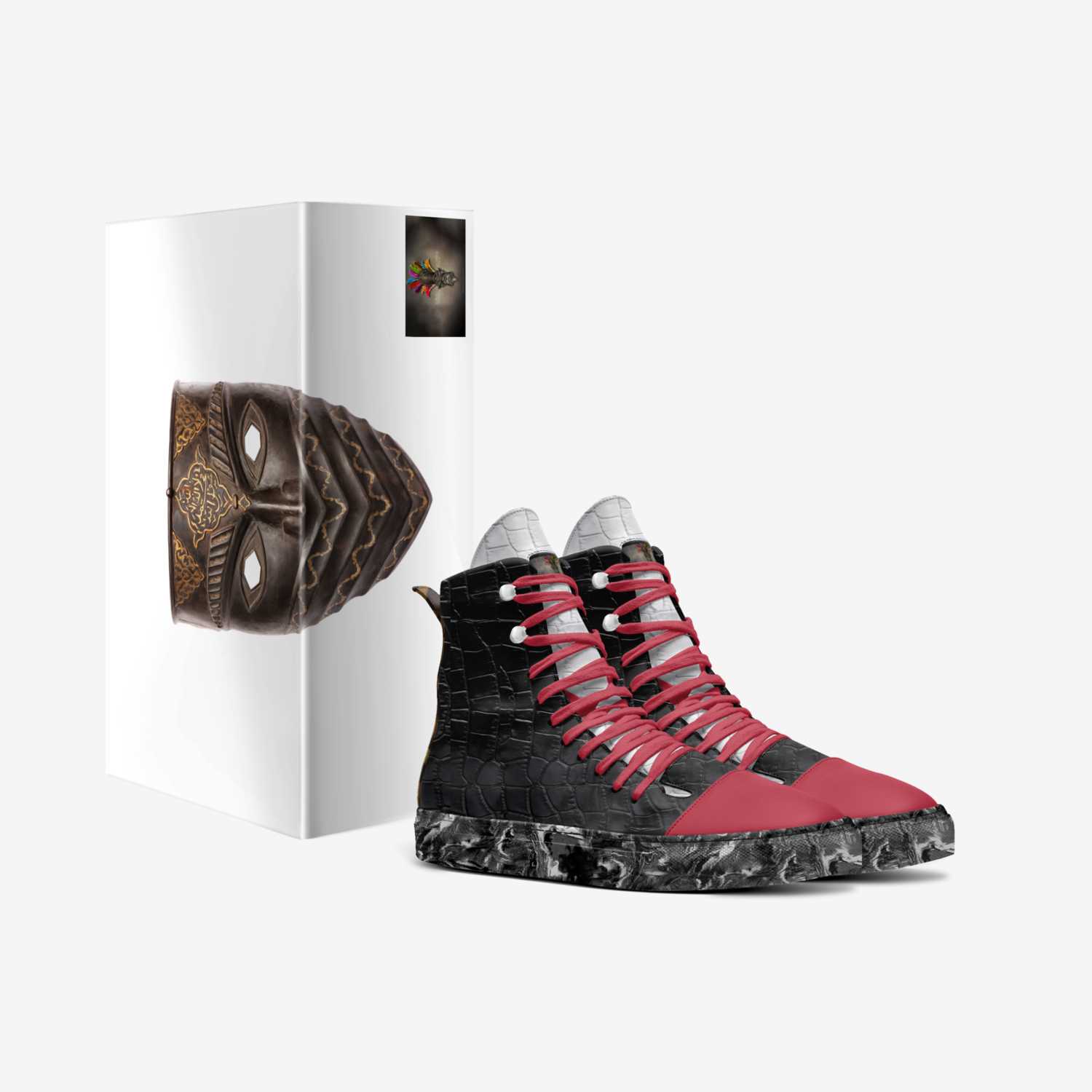 LA ZULU  custom made in Italy shoes by Frankie Powell | Box view