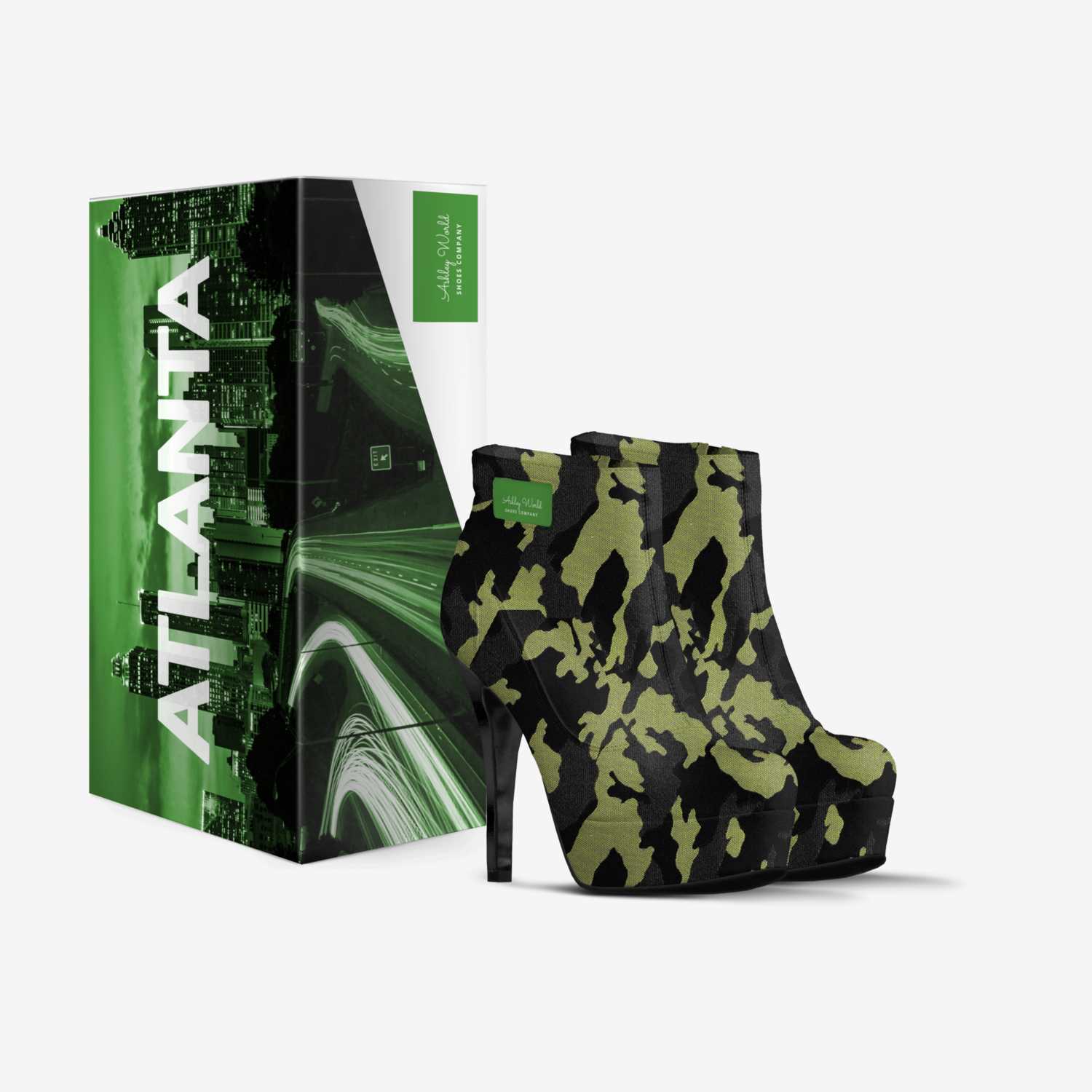 Ashley World custom made in Italy shoes by Ebony Williams | Box view