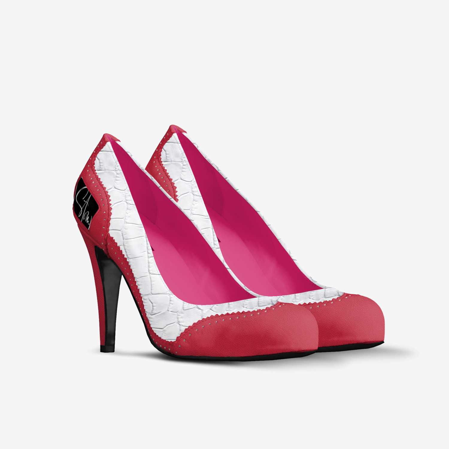 Stacia custom made in Italy shoes by Krystal R. Mcgee | Double view