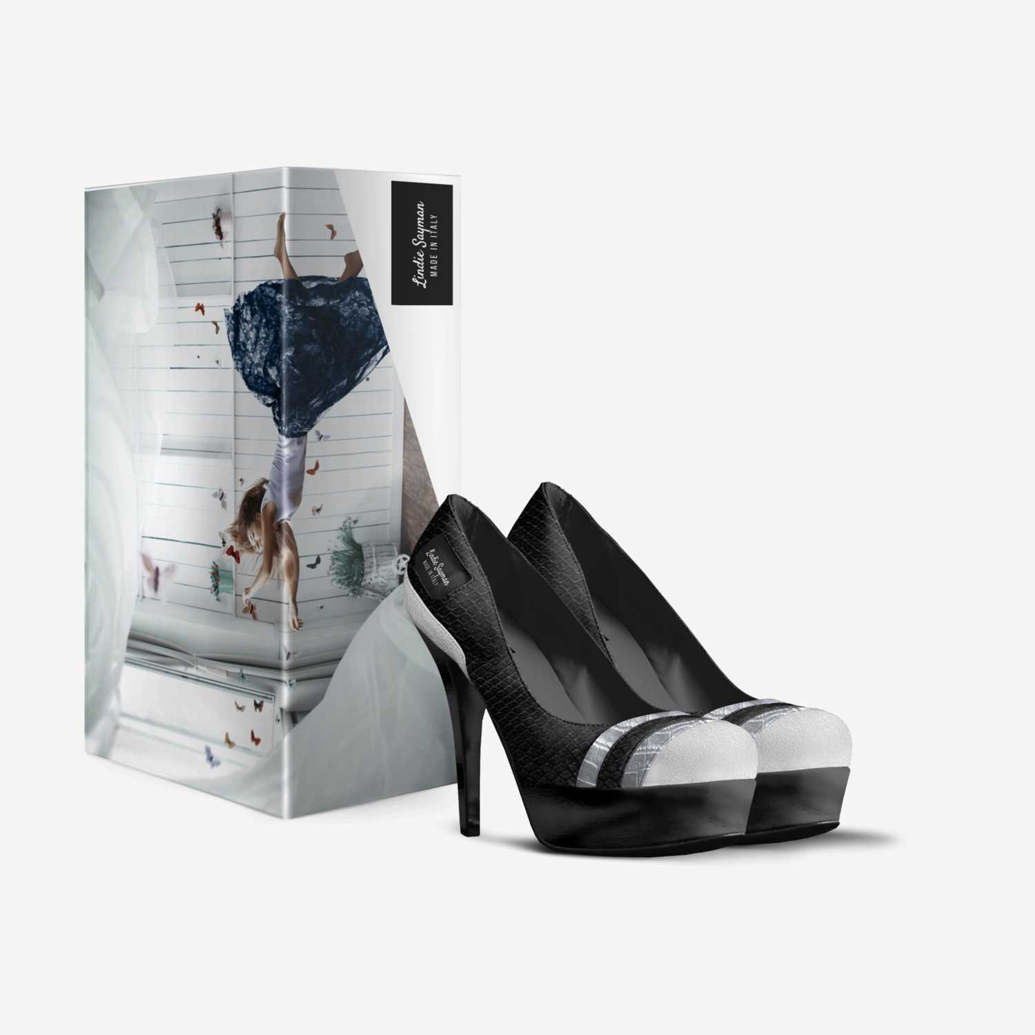 Lindie Sayman custom made in Italy shoes by Lindie Sayman | Box view