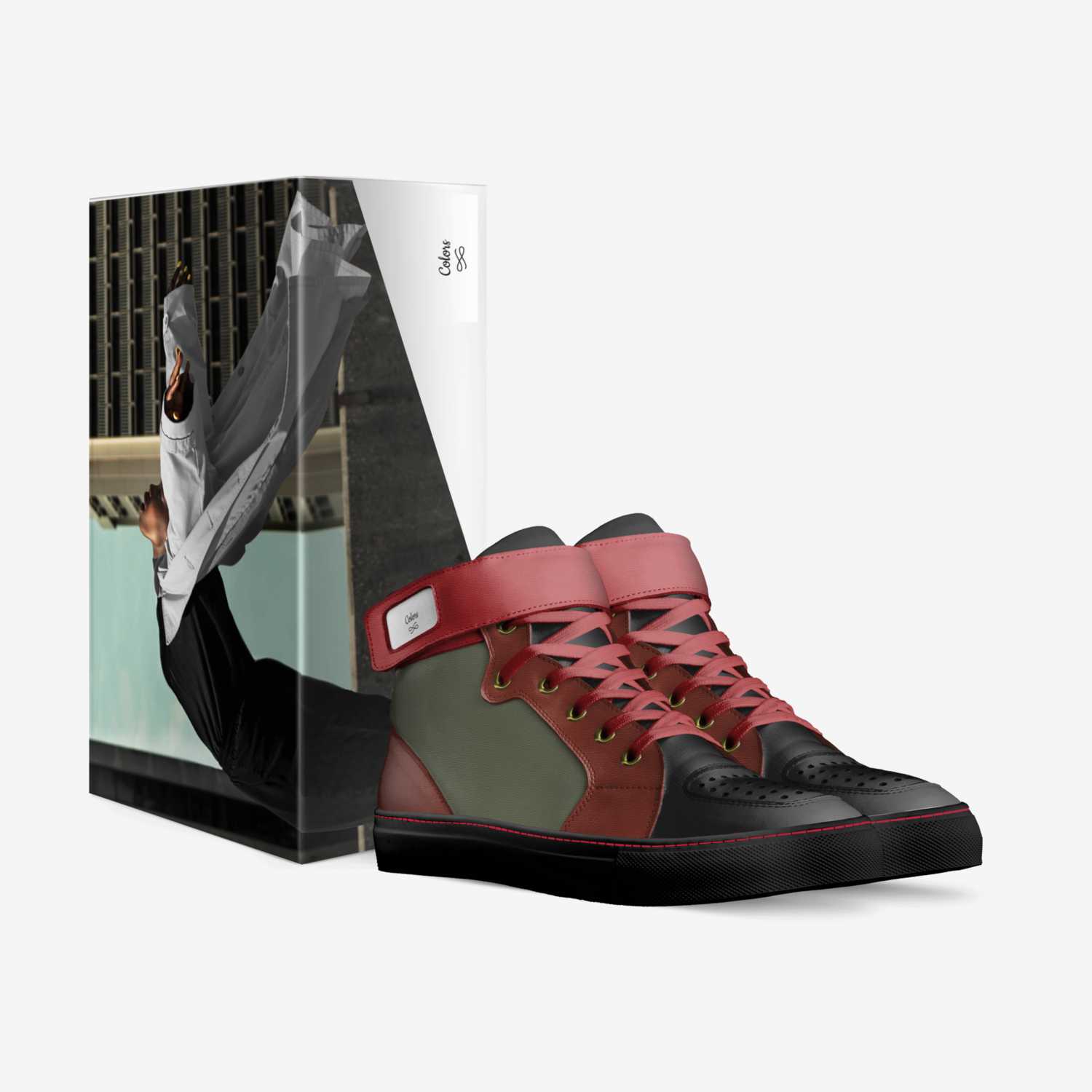 Colors custom made in Italy shoes by Deividas Zaicevas | Box view