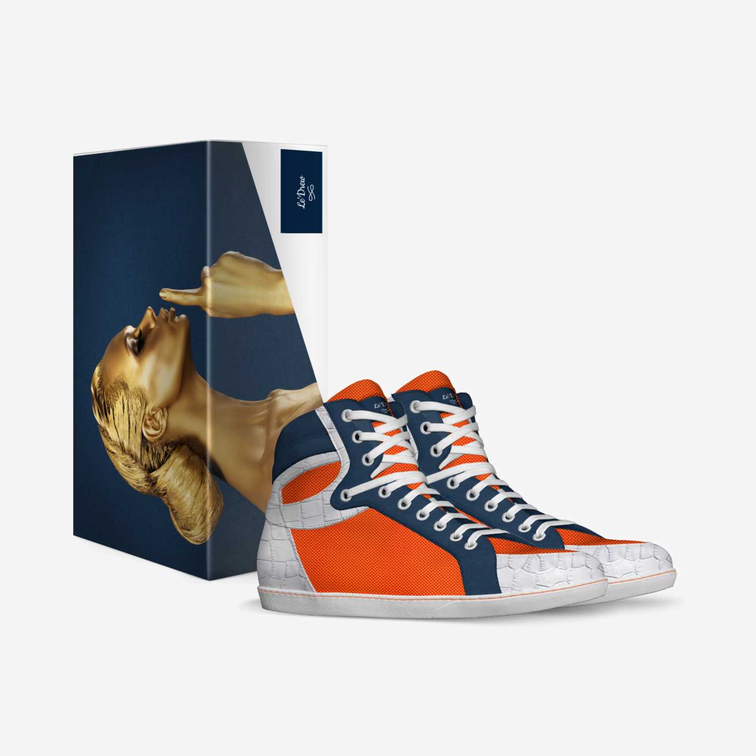 Le'Drew custom made in Italy shoes by Morsell Mcduffie | Box view