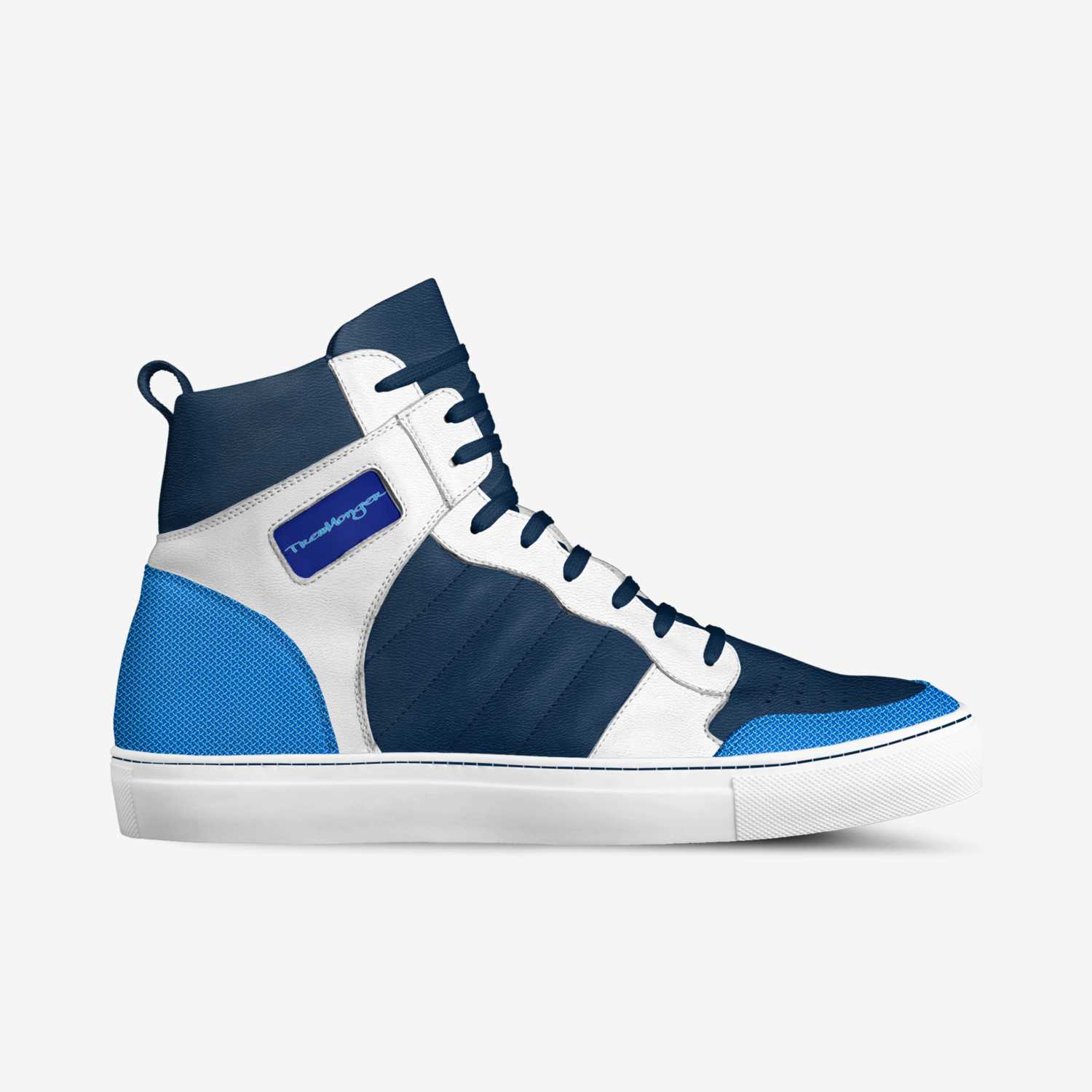 TrewMav Retro custom made in Italy shoes by TrewMonger Brand | Side view