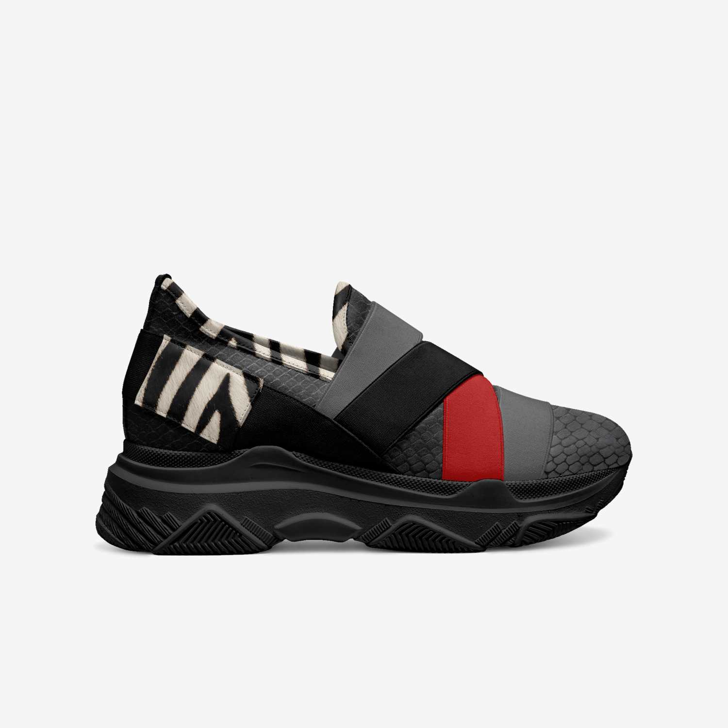 Baddie custom made in Italy shoes by Johnnie East | Side view