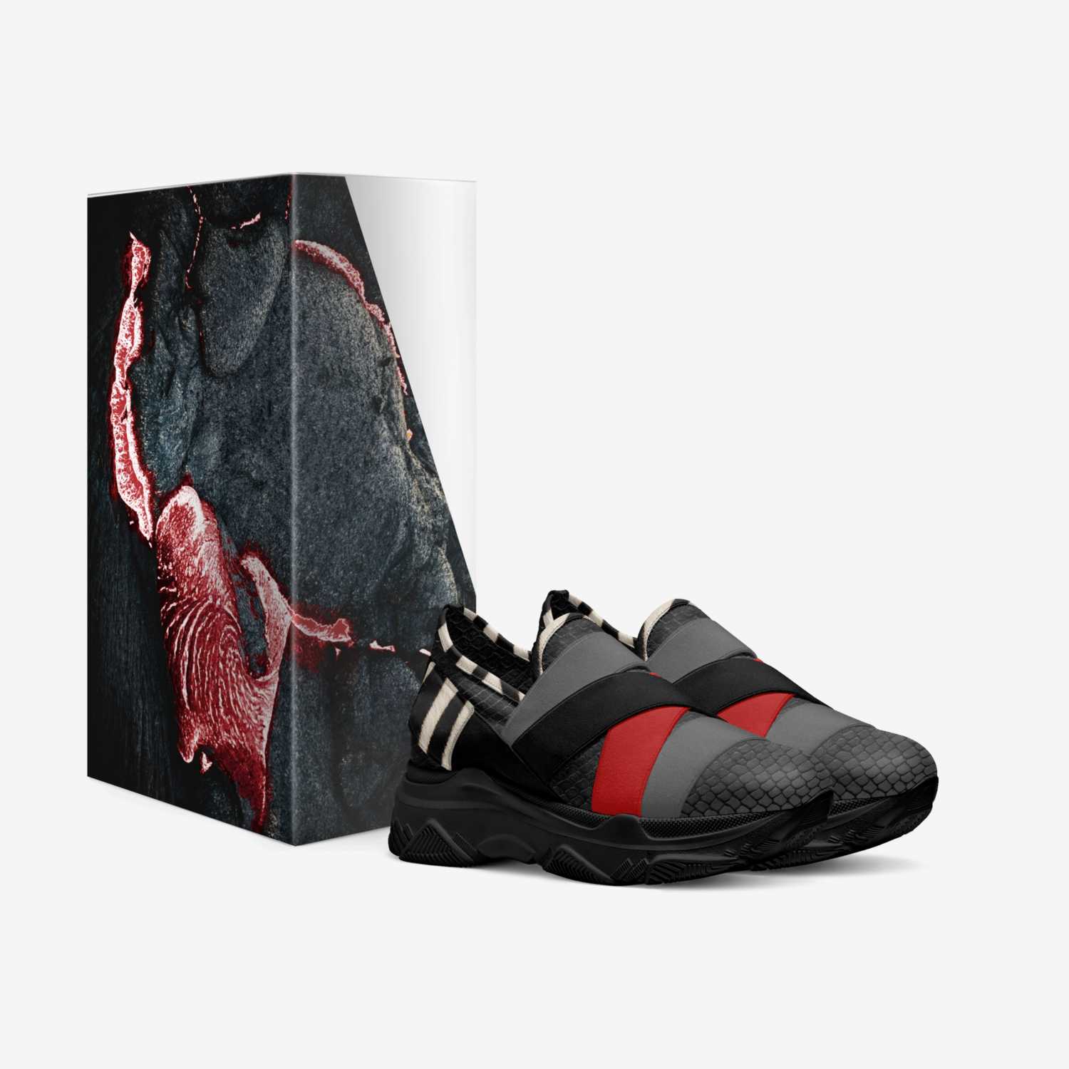 Baddie custom made in Italy shoes by Johnnie East | Box view