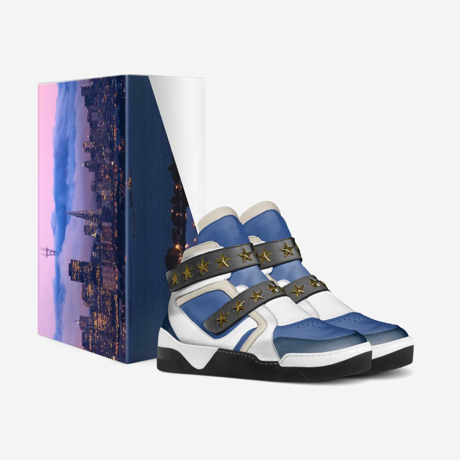 Skyline custom made in Italy shoes by Renee Steller | Box view