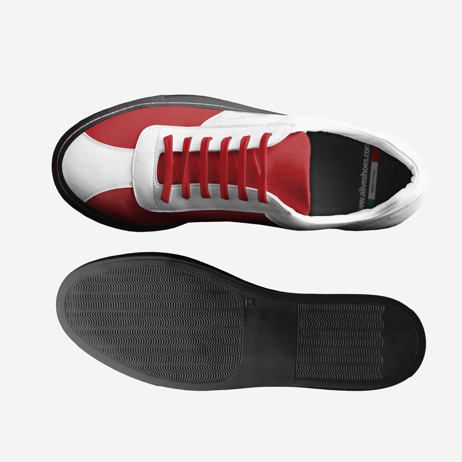 j24 custom made in Italy shoes by Jamal Jones | Top view