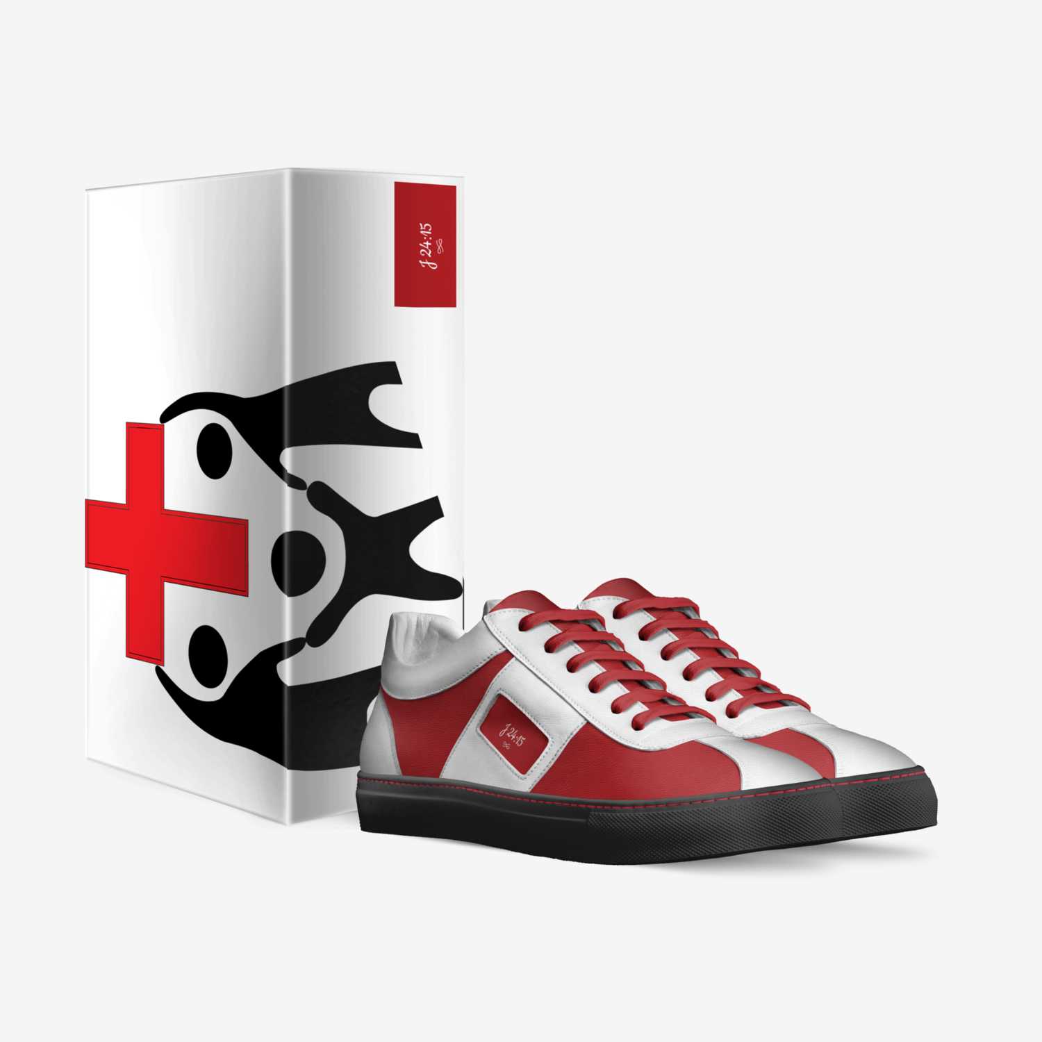 j24 custom made in Italy shoes by Jamal Jones | Box view