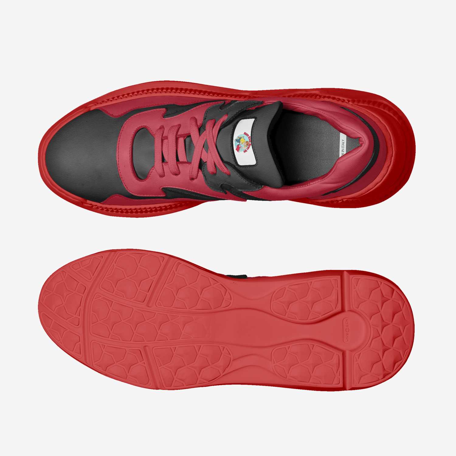 Word of the Nerd custom made in Italy shoes by Steve Wollett | Top view