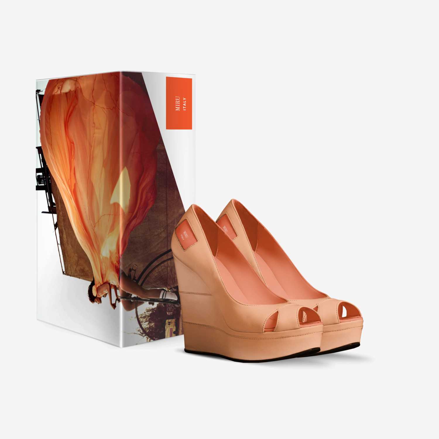 MIRU custom made in Italy shoes by Shawnkyle Thomas-brooks | Box view